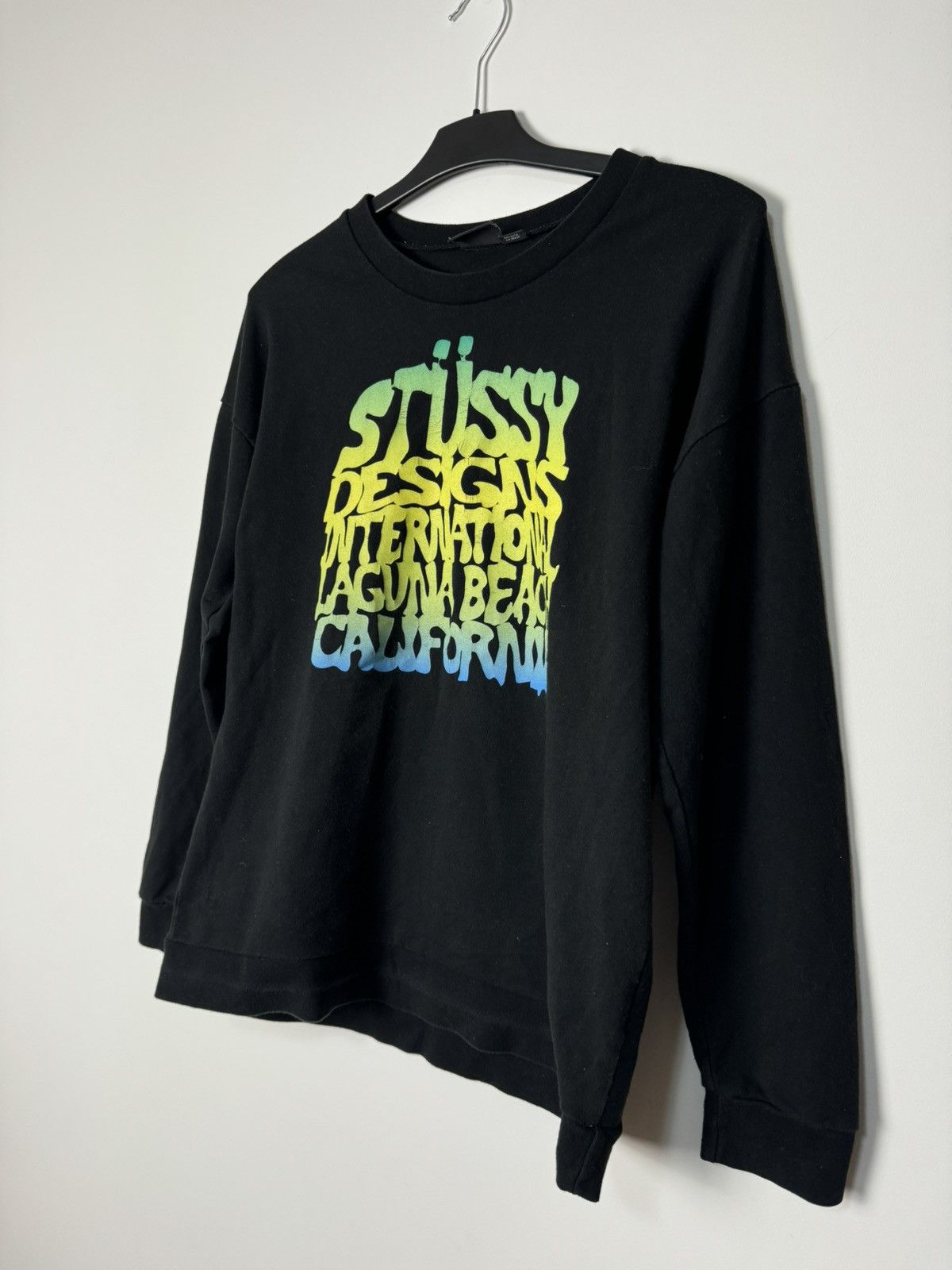 Stussy Stussy long sleeve big logo skate streetwear style USA MADEN Size US XS / EU 42 / 0 - 3 Thumbnail