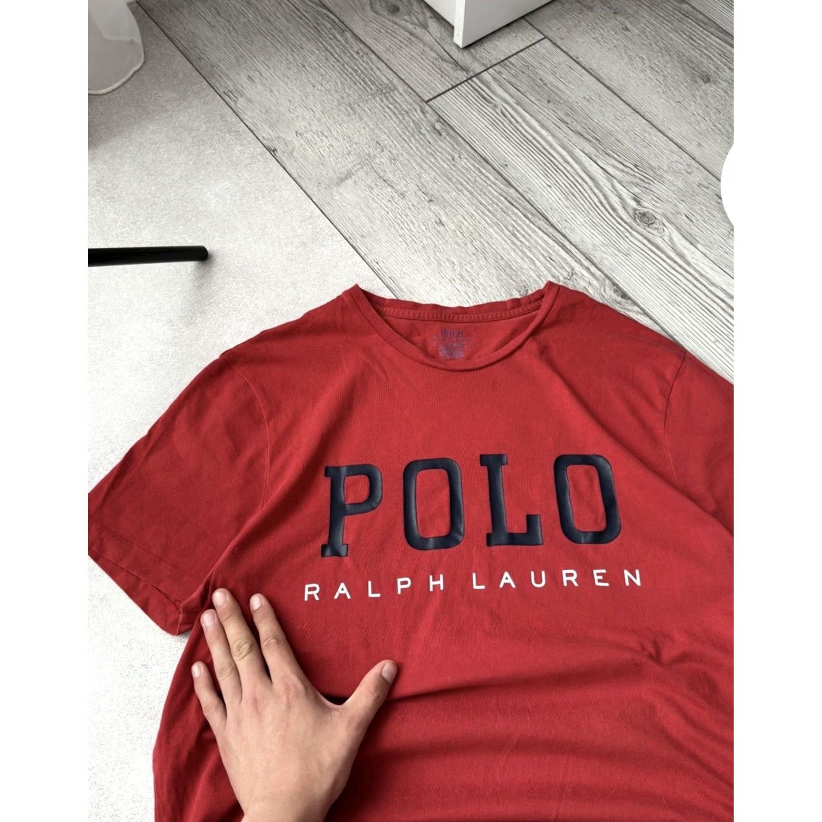 Ralph Lauren Polo Ralph Lauren Big Logo Red T-Shirt XL Men Size US XL / EU 56 / 4 - 5 Thumbnail