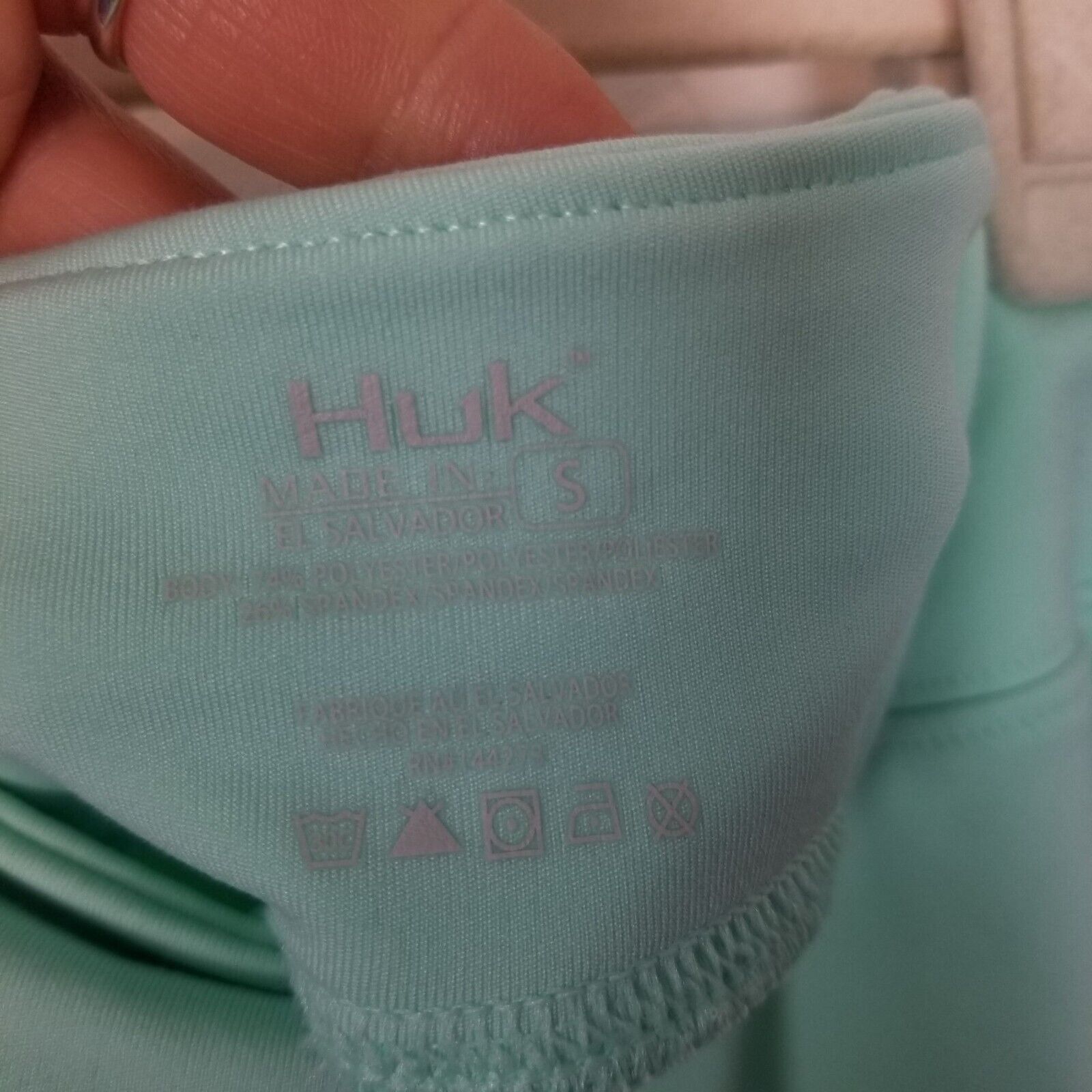Huckberry Huk Womens Compression Reel On Leggings Sz S Mesh Cut Outs Size 23" - 6 Thumbnail