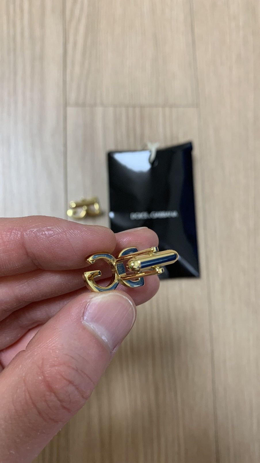 Dolce & Gabbana Dolce & Gabbana Gold Silver DG Cufflinks Size ONE SIZE - 4 Thumbnail