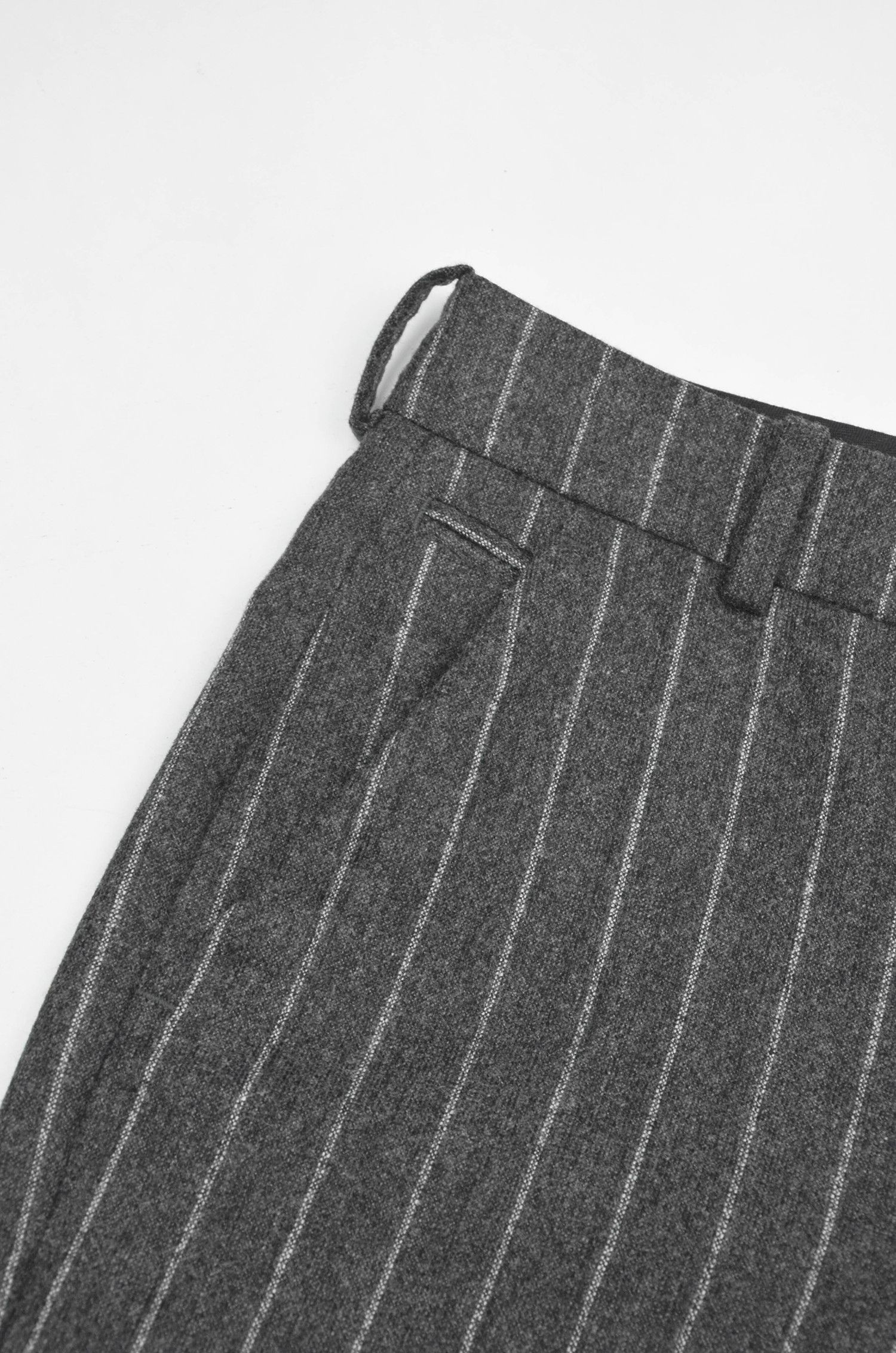 The Kooples The Kooples Pinstripe Slim Trousers Cropped - IT34 Size 24" / US 00 / IT 34 - 4 Thumbnail