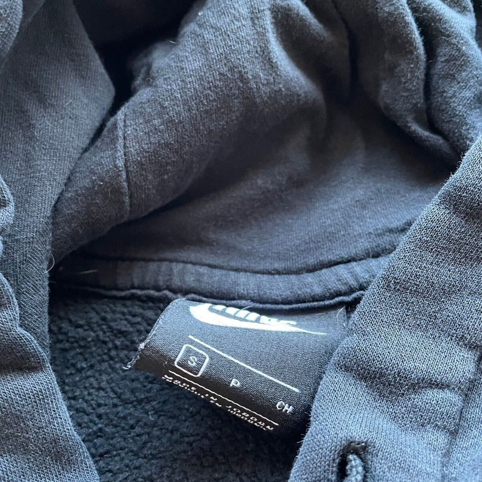 Nike Vintage Y2K Nike Sportswear Swoosh Hoodie Small Black Rare Size US S / EU 44-46 / 1 - 6 Thumbnail