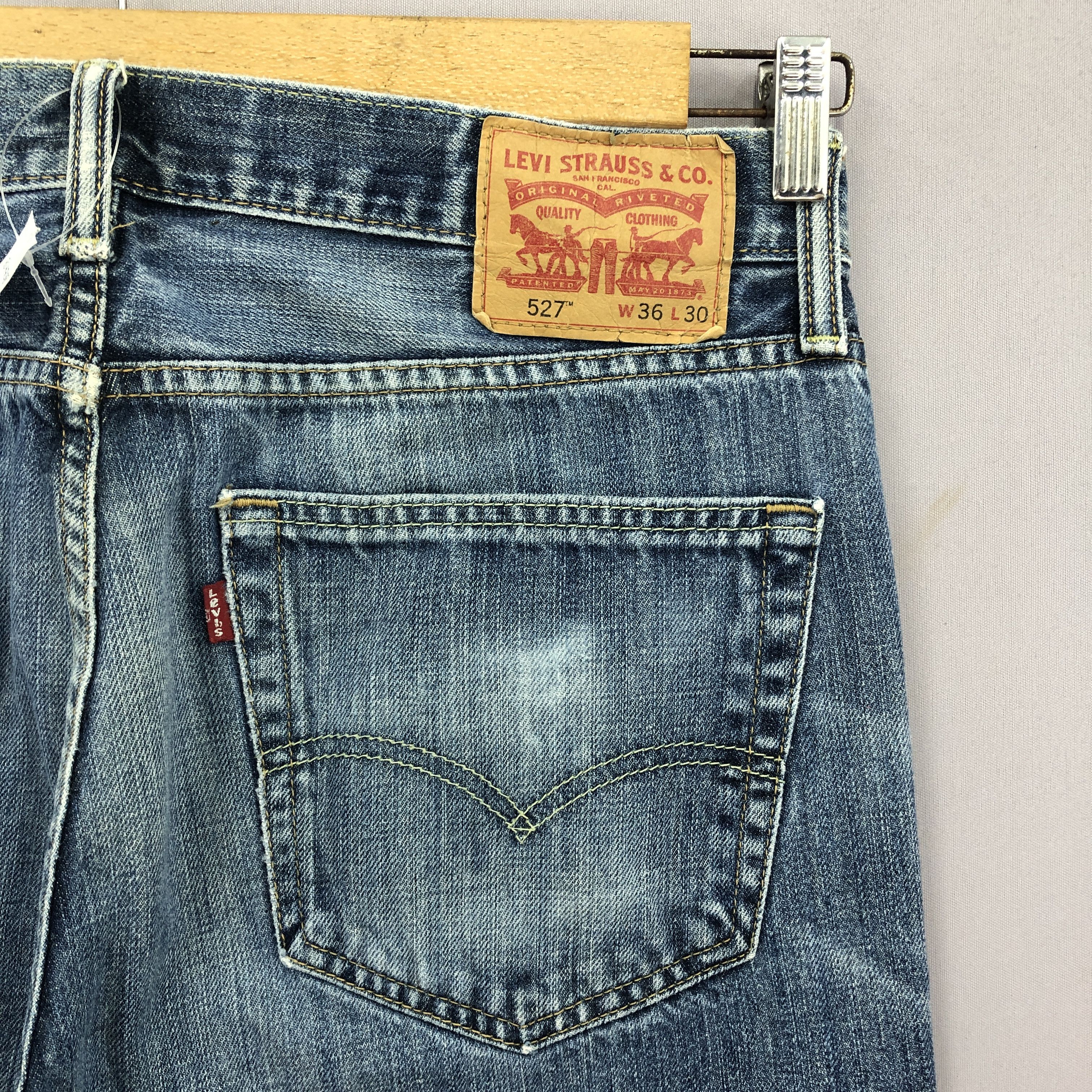 Levi's × Vintage Vintage Levis 527 Flare Jeans Wide Leg Bootcut Denim BS47138 Size US 26 / EU 42 - 5 Thumbnail