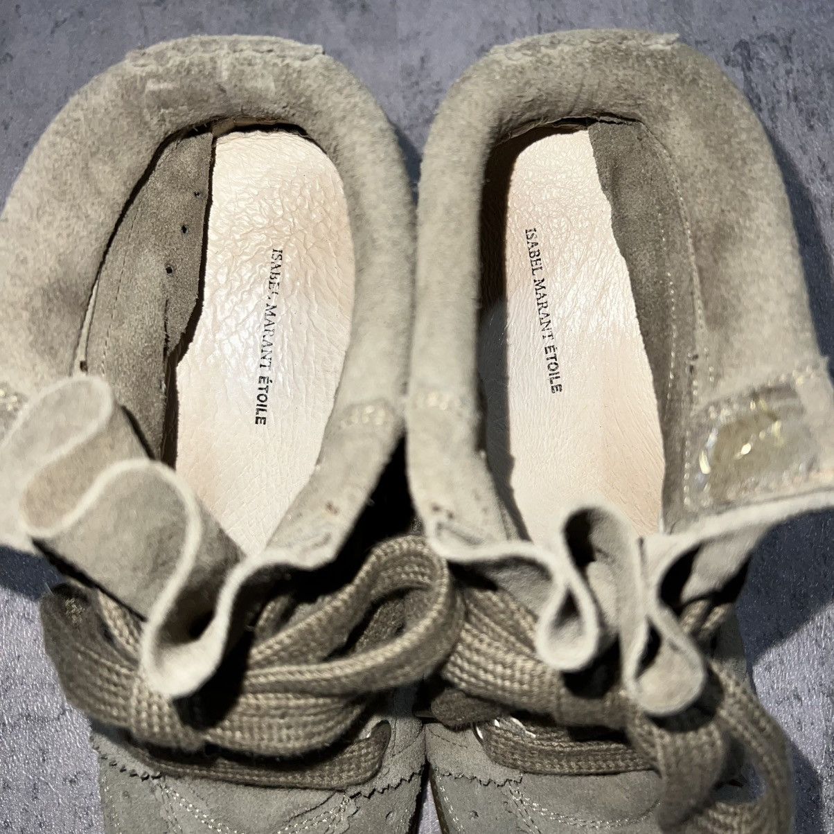 Isabel Marant Etoile Isabel Marant Étoile Bobby Wedge Sneakers Size US 7 / IT 37 - 7 Thumbnail