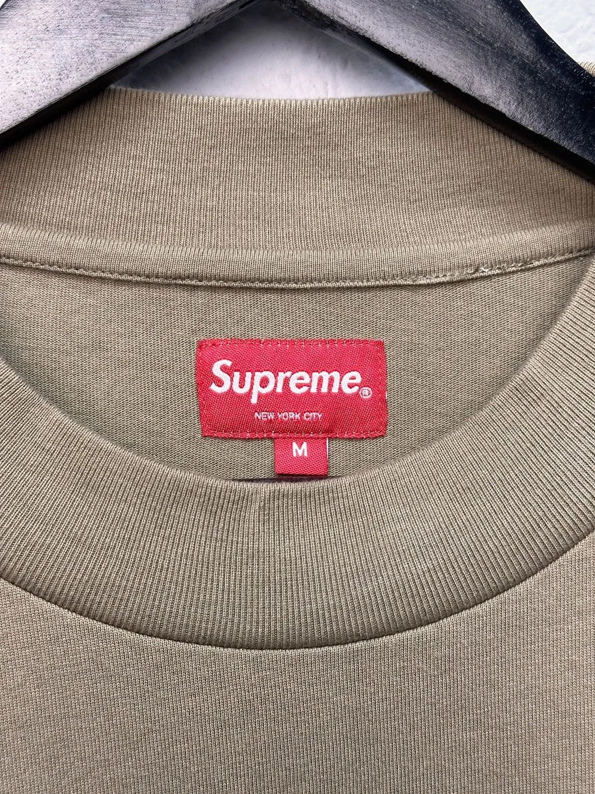 Supreme Minimal Supreme Brown Longsleeve Streetwear Small Logo Size US M / EU 48-50 / 2 - 7 Thumbnail