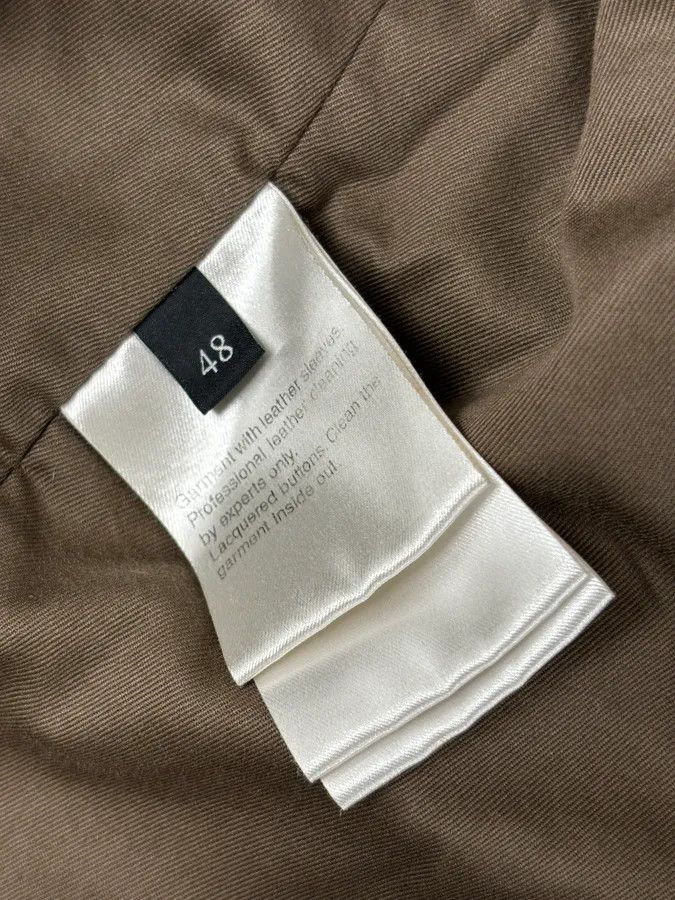 Gucci AW2010 Gucci Brown Hybrid Leather Sleeve Bomber Jacket Size US M / EU 48-50 / 2 - 14 Thumbnail