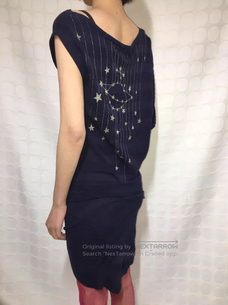 Vivienne Westwood Vivienne Westwood Asymmetric Star Knit Dress Size S / US 4 / IT 40 - 2 Thumbnail