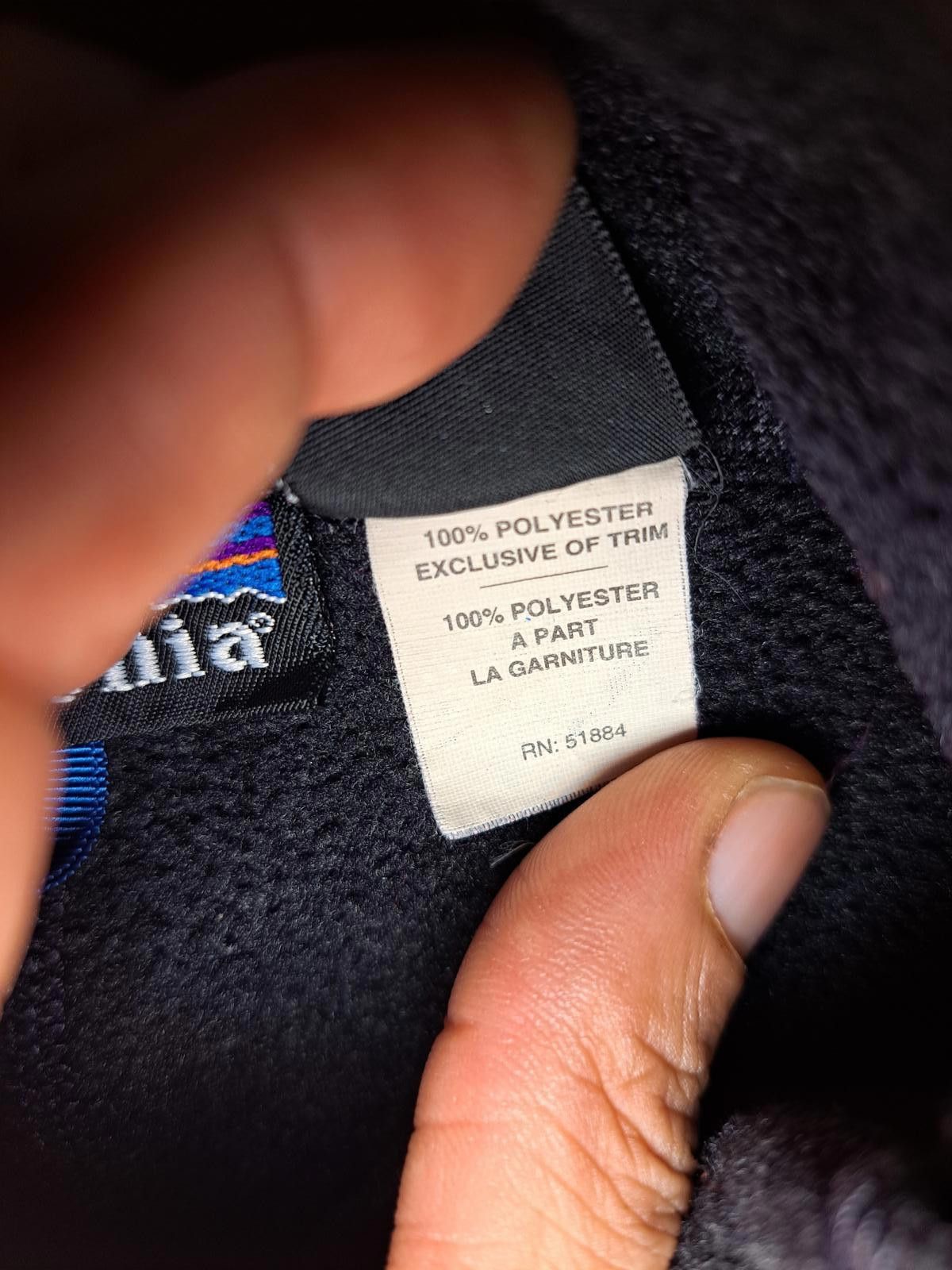 Patagonia VINTAGE Patagonia Fleece Jacket Mens Small Black Full Zip Size US S / EU 44-46 / 1 - 5 Thumbnail