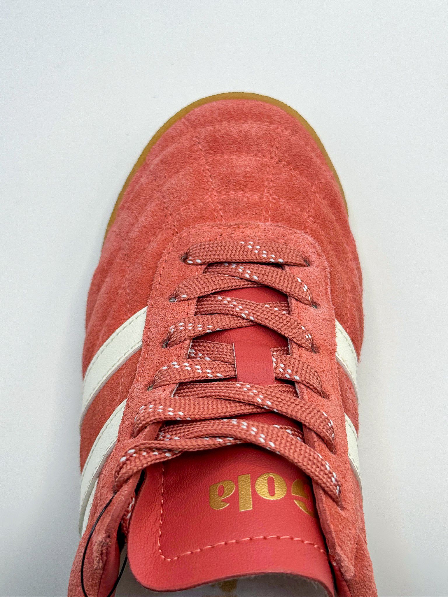 Gola Gola Stadium Suede Clay Off White Sneakers Size US 5 / IT 35 - 10 Thumbnail
