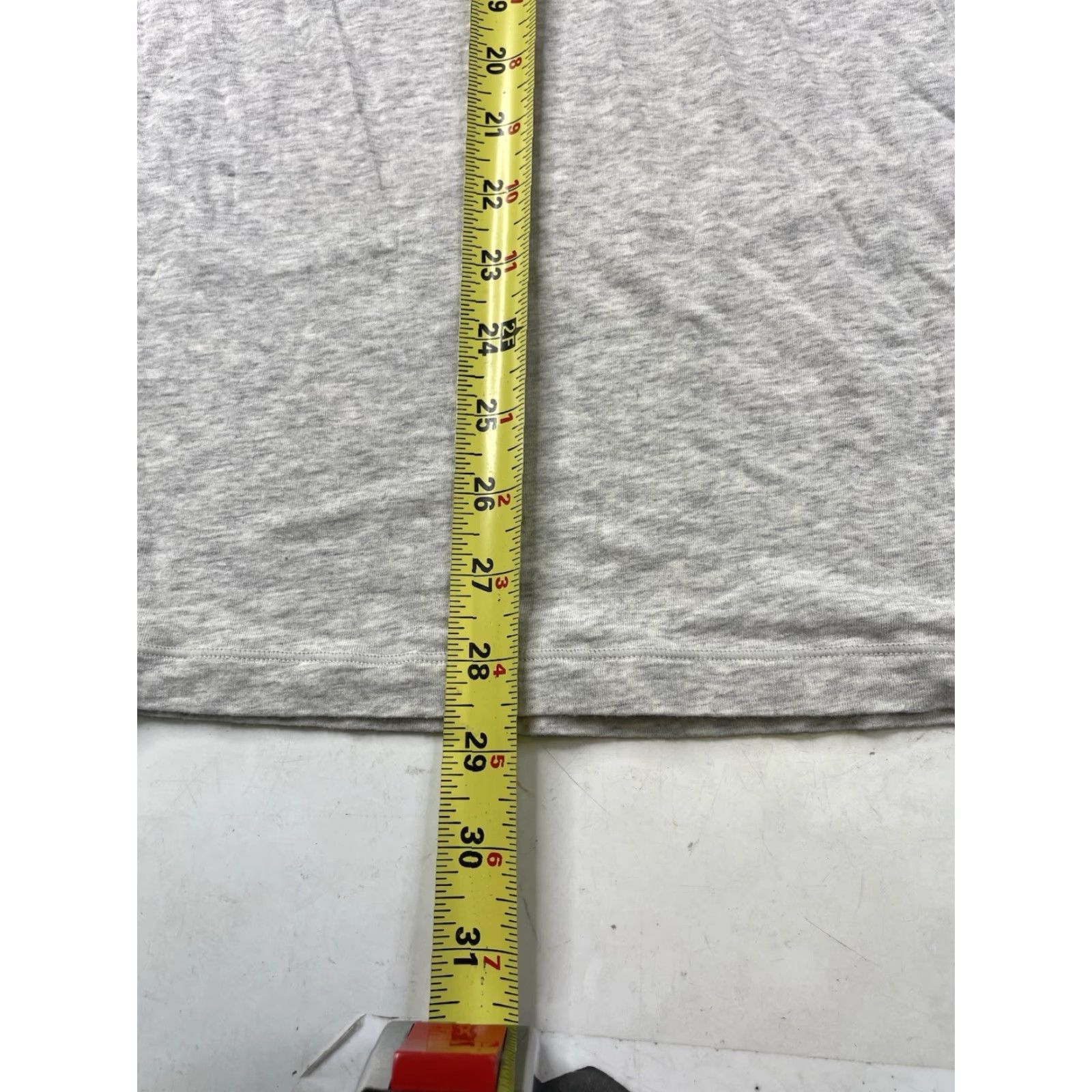SKIMS Skims T-Shirt Shirt Crew Neck Long Sleeve 2XL Gray Organic Cotton Blend Modal Spandex Knit Casual Unisex Adults Top Basic Comfort Stretch Size XXL / US 16-18 / IT 52-54 - 5 Thumbnail