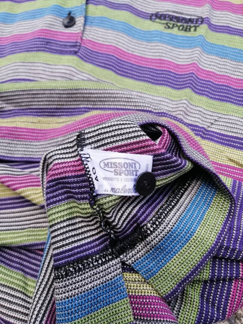 Missoni Missoni Sport Nice Design Polos Shirt Size US M / EU 48-50 / 2 - 7 Thumbnail