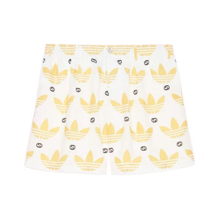 Gucci Gucci x Adidas Shorts in Ivory Color-2507 Size US 44 / EU 60 - 7 Thumbnail