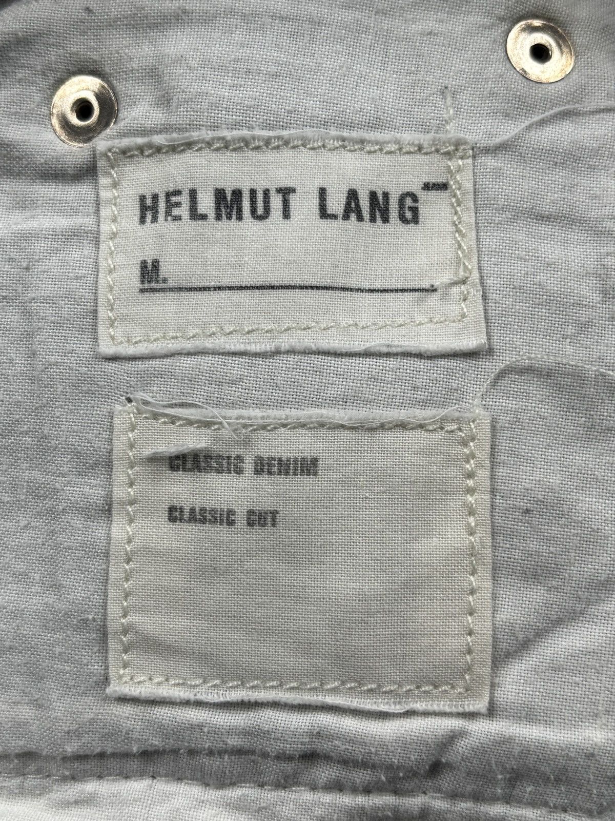 Helmut Lang 1999 Grey Sanded Denim Jeans Size US 28 / EU 44 - 10 Thumbnail