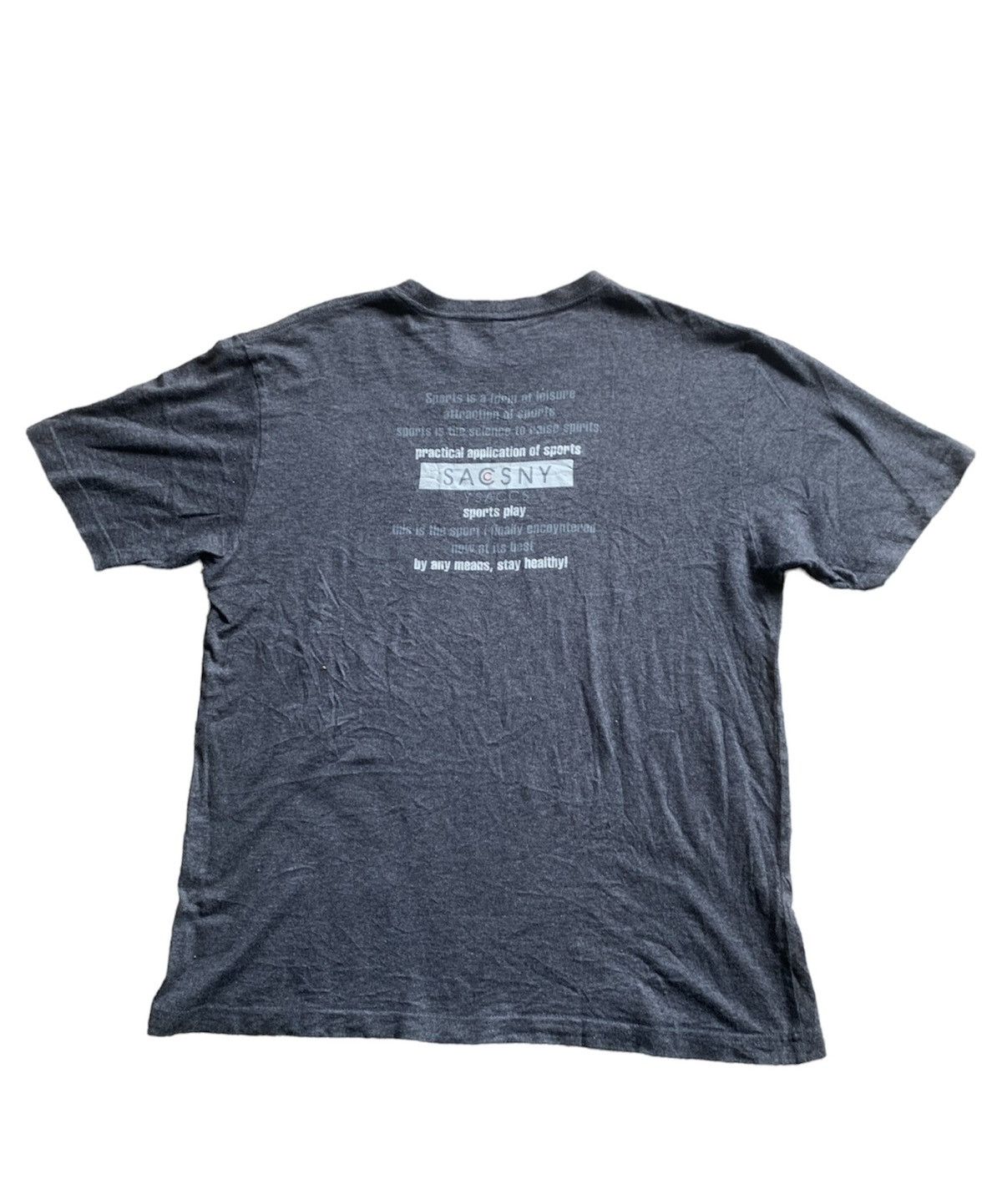 YOHJI YAMAMOTO SACSNY Y’SACCS SHORT SLEEVE SHIRT