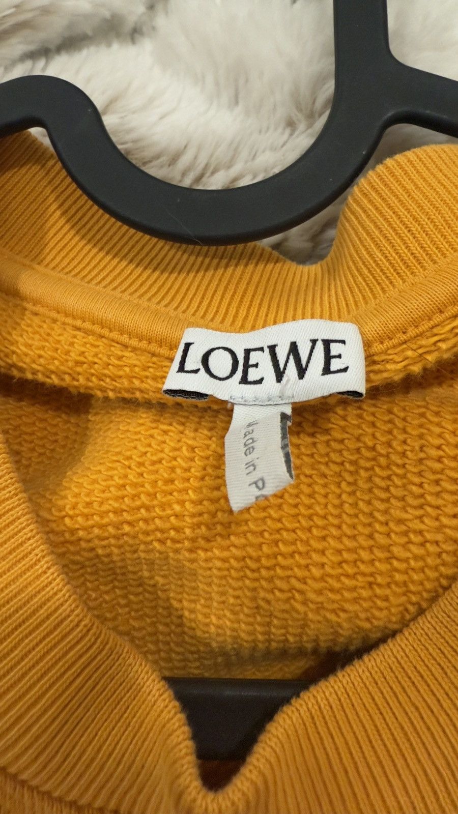 Loewe Loewe Anagram Logo Embroidered Cotton Pullover Size US L / EU 52-54 / 3 - 8 Thumbnail