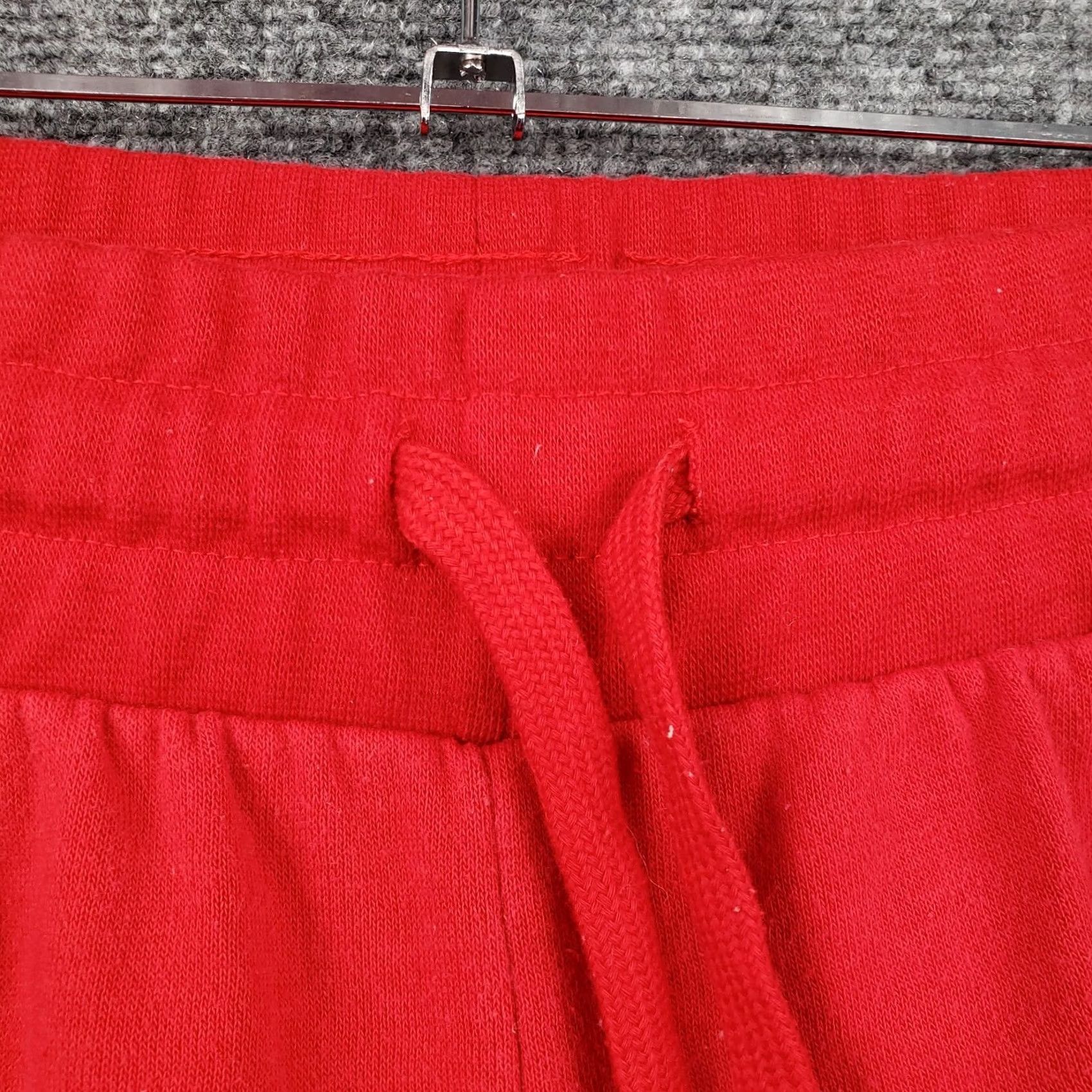 Vintage Rue21 Womens Jogger M Medium Red Sweatpants High Rise Blessed Side Tape Bottoms Size 32" / US 10 / IT 46 - 5 Thumbnail