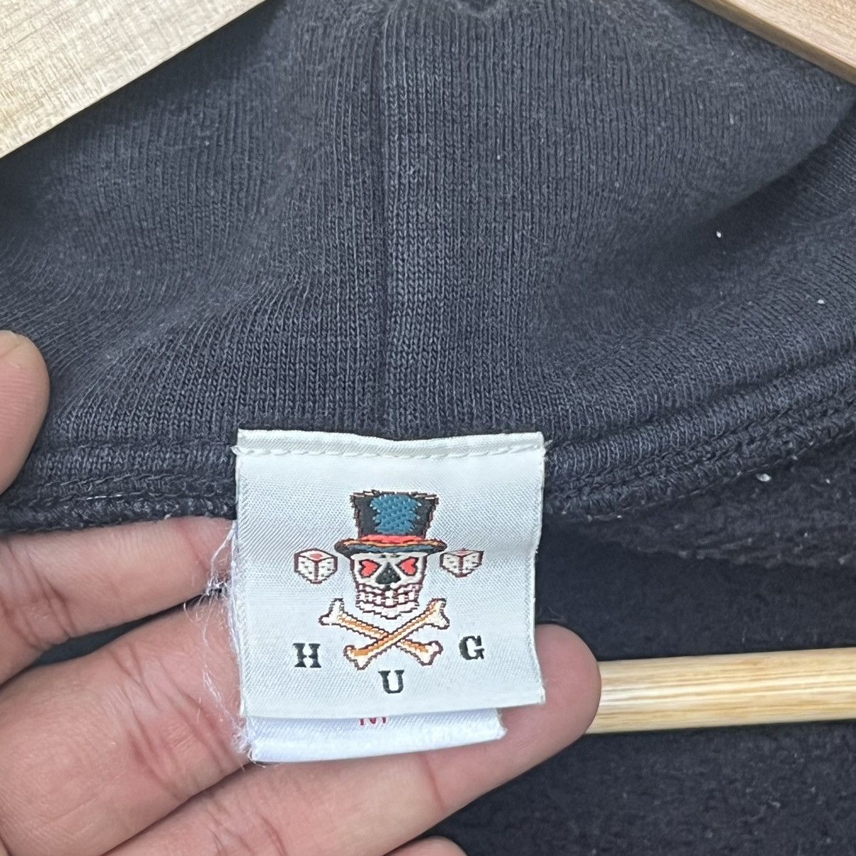 Japanese Brand “SKULL” HEAVEN UNDERGROUND ZIP UP HOODIE Size US M / EU 48-50 / 2 - 10 Thumbnail