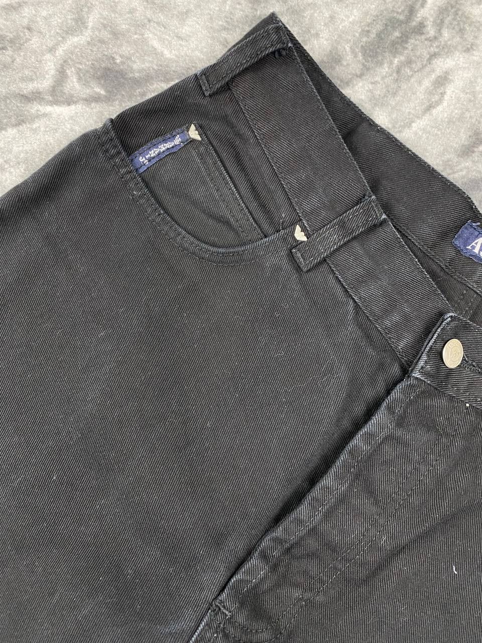 Armani Vintage Armani Jeans Denim Jeans Big Logo Men Size 34 Black Size US 34 / EU 50 - 7 Thumbnail