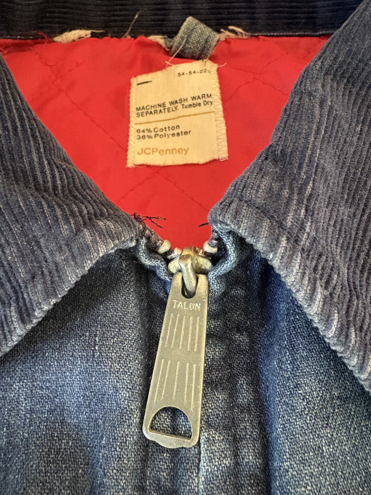 Oshkosh Rare JC Penney’s Vintage Big Mac Denim Lined Chore Jacket Size US M / EU 48-50 / 2 - 6 Thumbnail