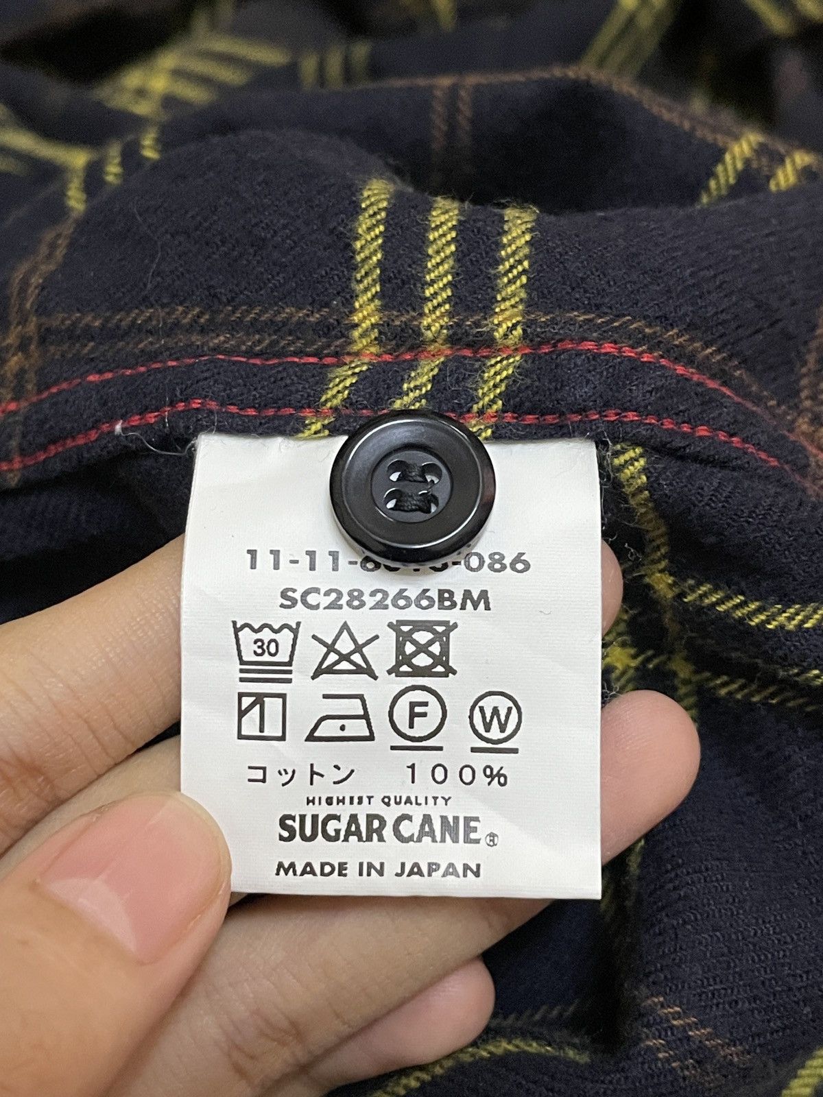 Beams Plus × Sugar Cane × Toyo Enterprises Very Rare Vintage Sugar Cane Beams Checked Baggy Shirt 2000s Size US M / EU 48-50 / 2 - 9 Thumbnail