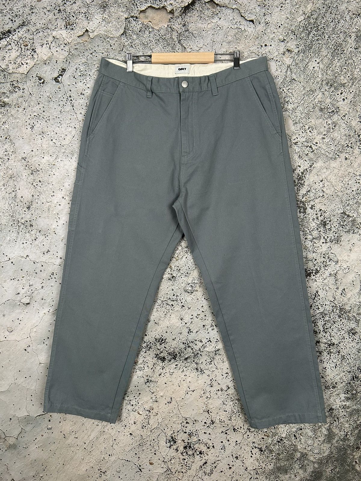 Obey Vintage Obey Carpenter Pants Skateboards Streetwear Size US 38 / EU 54 - 4 Thumbnail