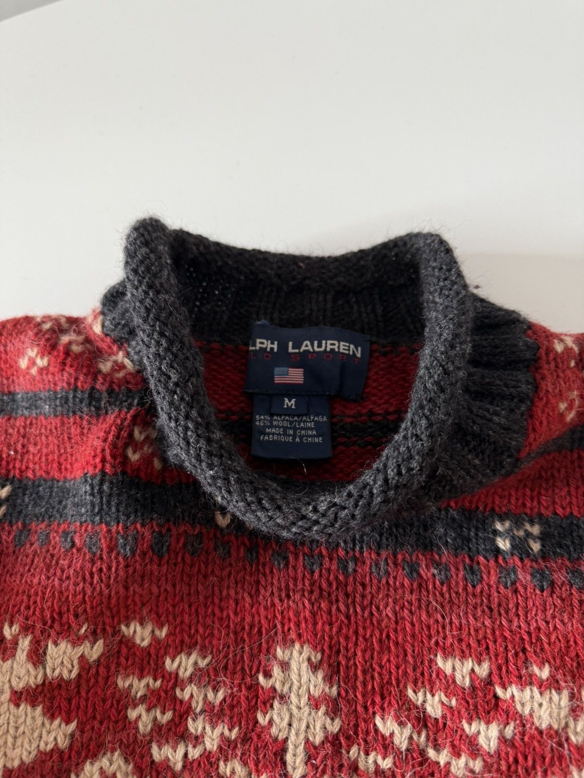 Ralph Lauren Ralph Lauren Sport Vintage Christmas Sweater M Size US M / EU 48-50 / 2 - 3 Thumbnail