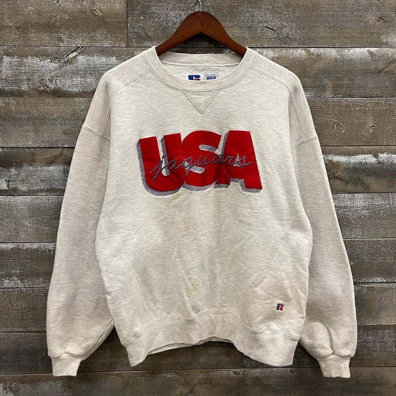 Russell Athletic Vintage 1990 Russell Athletic USA Jaguars Sweatshirt Mens L Grailed