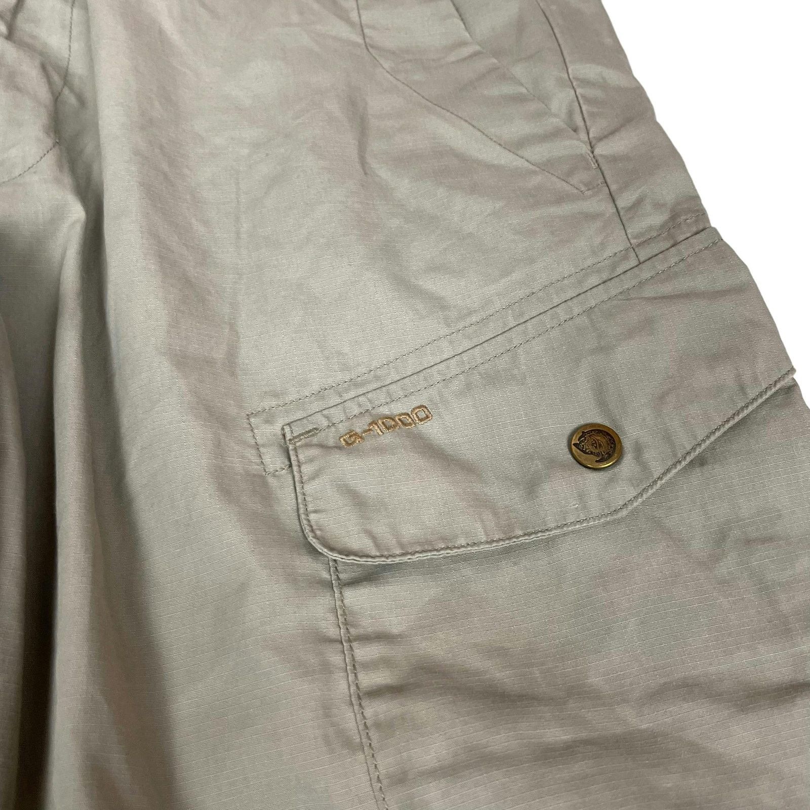 Fjallraven Fjallraven G 1000 Men's beige Ruaha Zip Off Cargo Trouser 50 Size US 30 / EU 46 - 4 Thumbnail