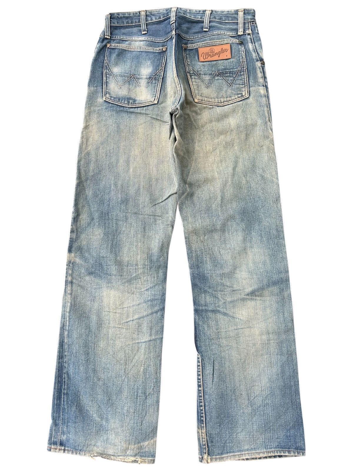 Kapital × Vintage × Wrangler VINTAGE WRANGLER BLUE BELL SELVEDGE DISTRESSED RUSTY DENIM Size US 30 / EU 46 - 1 Thumbnail