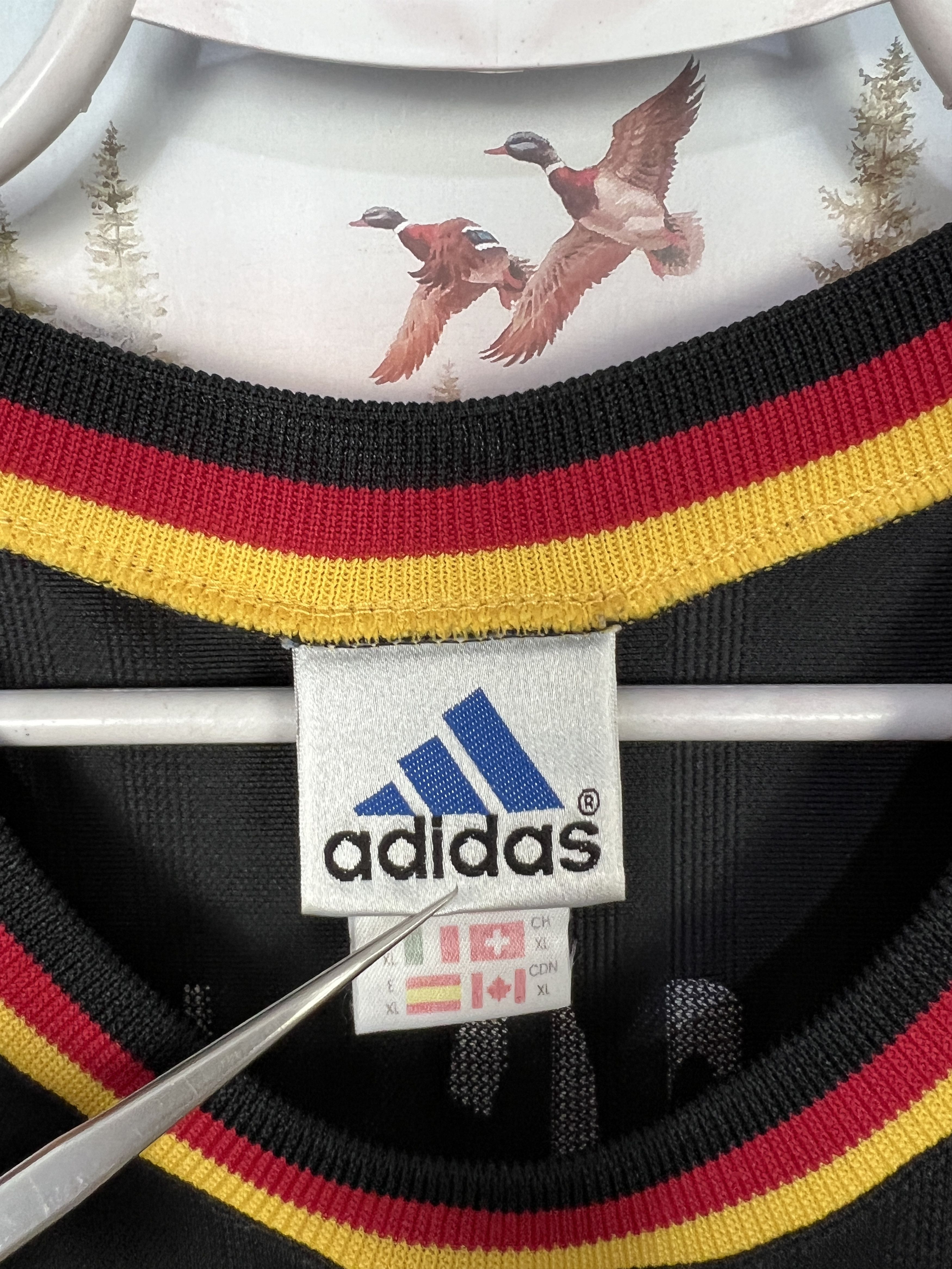 Adidas Vintage 90's Adidas FIBA Germany Basketball Jersey Size US XL / EU 56 / 4 - 6 Thumbnail