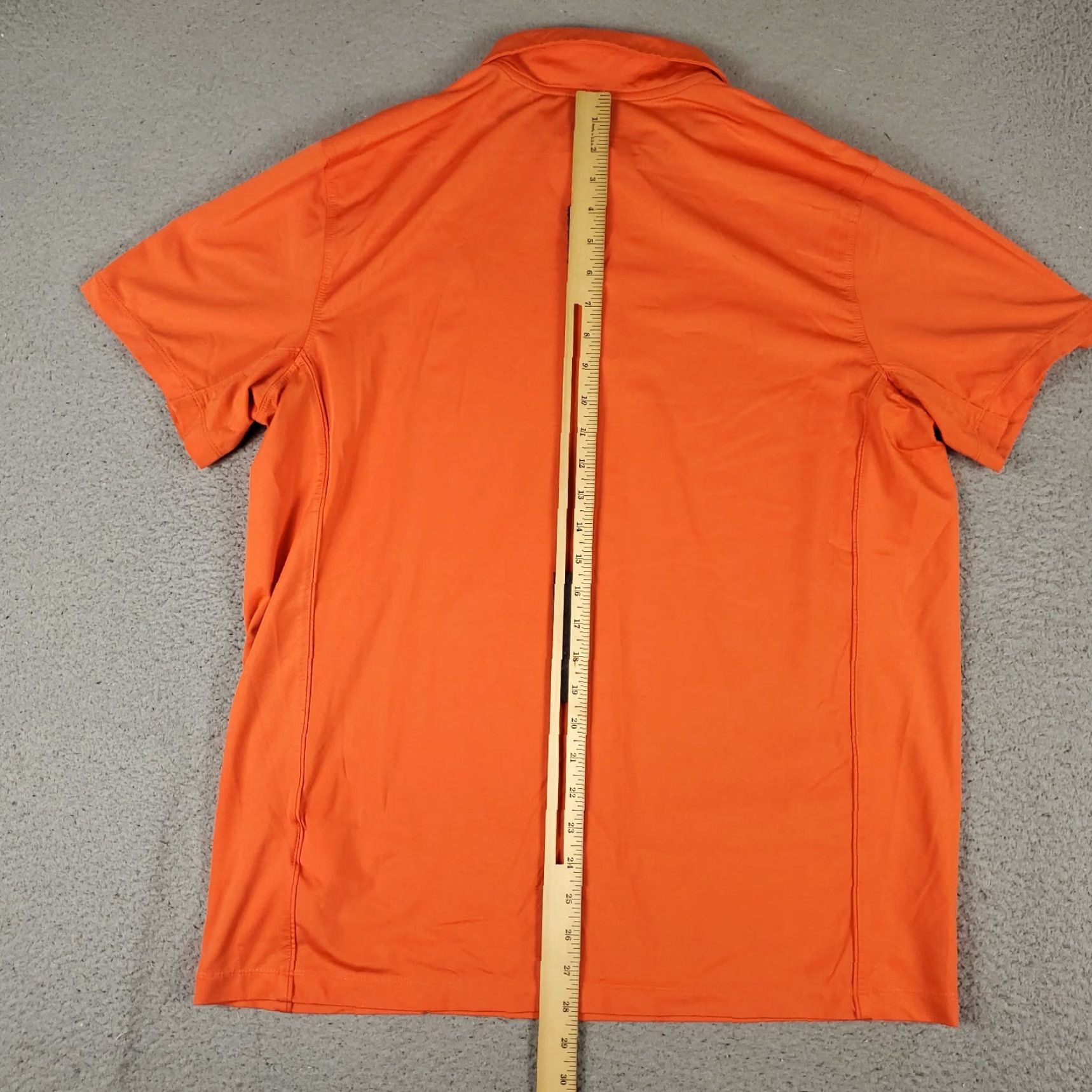 Nike Nike Polo Shirt Mens Size XL Orange Swoosh Golf Casual Short Sleeve Size US XL / EU 56 / 4 - 3 Thumbnail