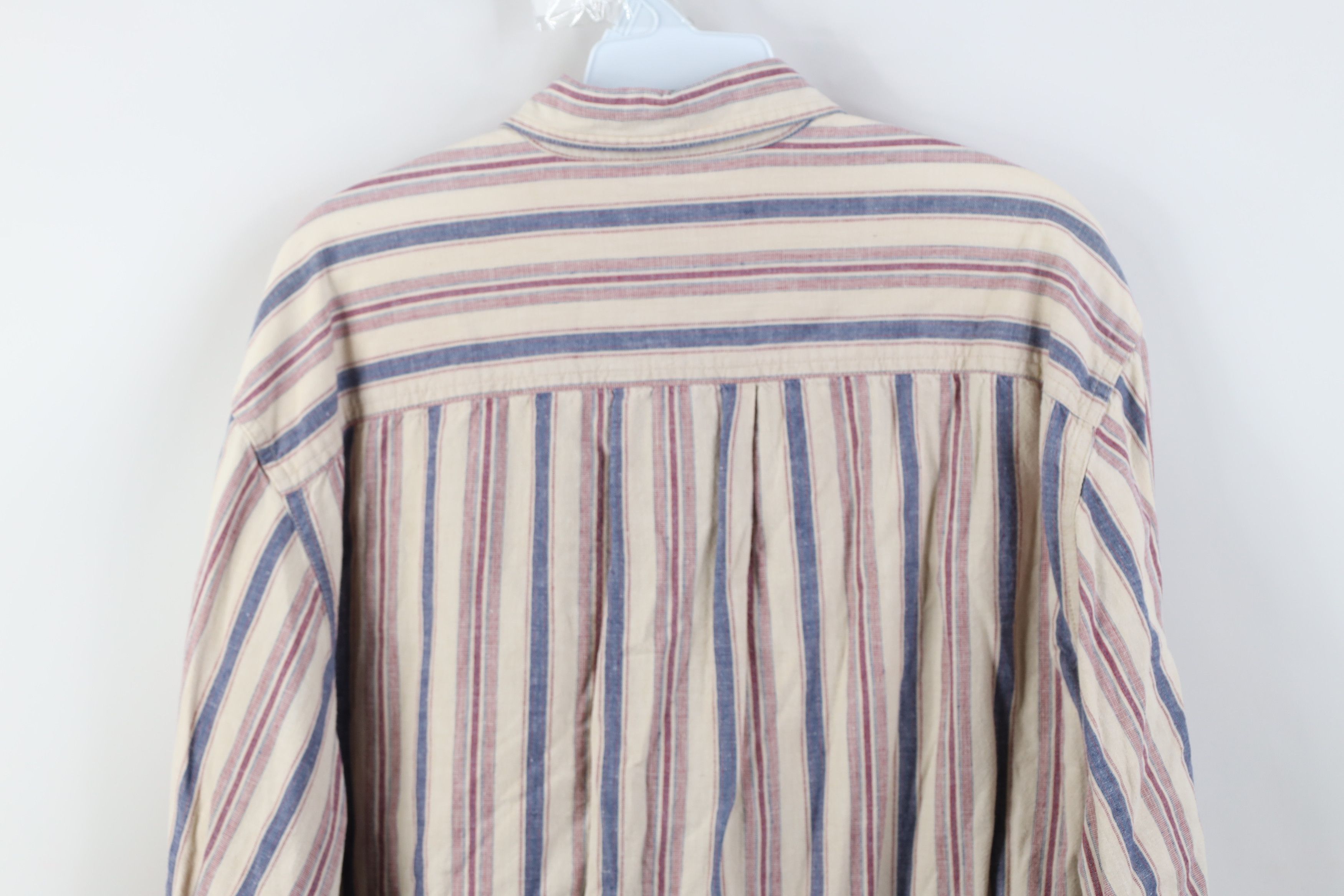 Vintage Vintage 90s Streetwear Double Pocket Board Button Shirt Size US M / EU 48-50 / 2 - 10 Thumbnail
