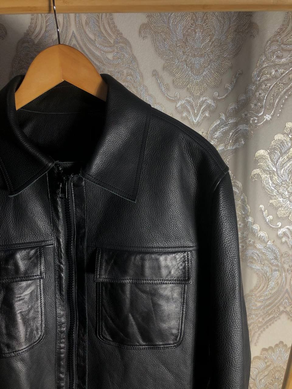 Ted Baker VERY RARE TED BAKER CASUAL DESIGNER LEATHER JACKET LUXURY Size US M / EU 48-50 / 2 - 3 Thumbnail