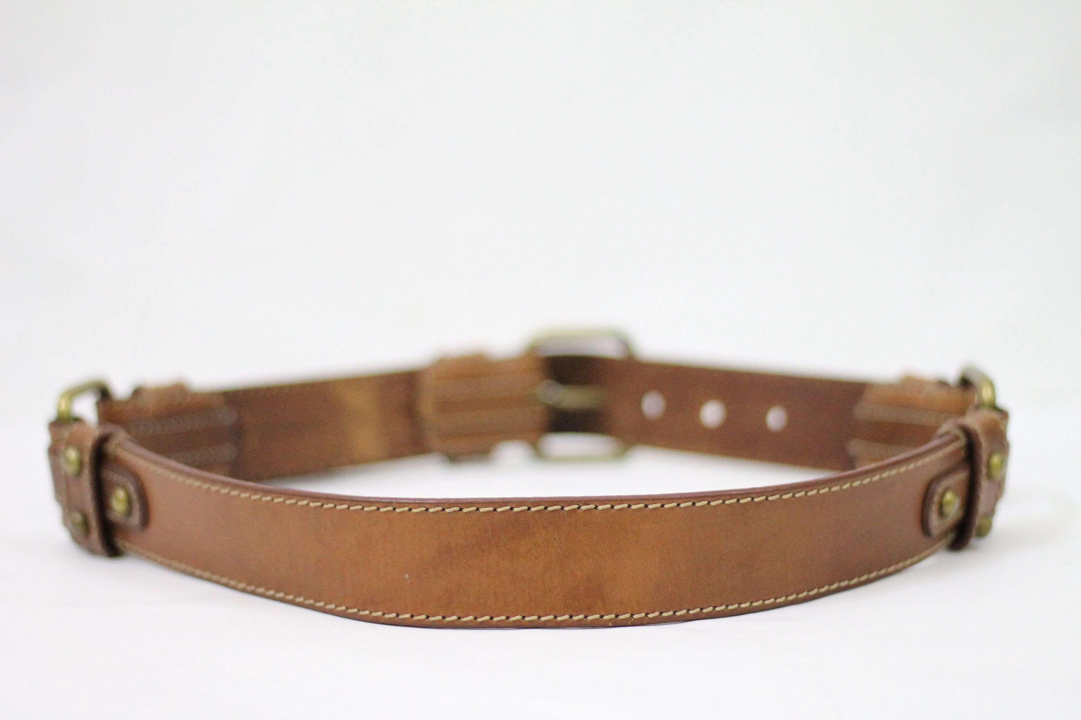 Ralph Lauren RARE! Vintage RALPH LAUREN Leather Belt. Size ONE SIZE - 6 Thumbnail