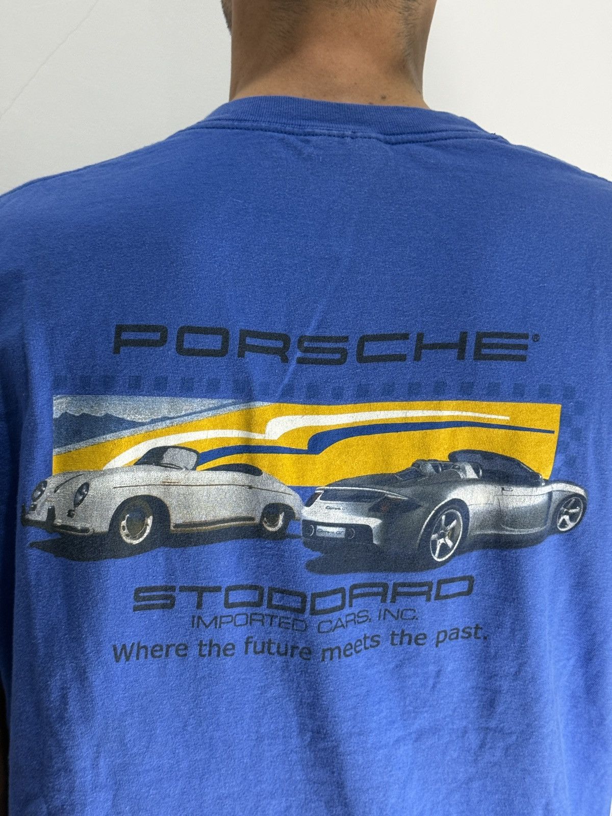 Porsche Design Vintage 1990s Porsche Tshirt Size US L / EU 52-54 / 3 - 4 Thumbnail