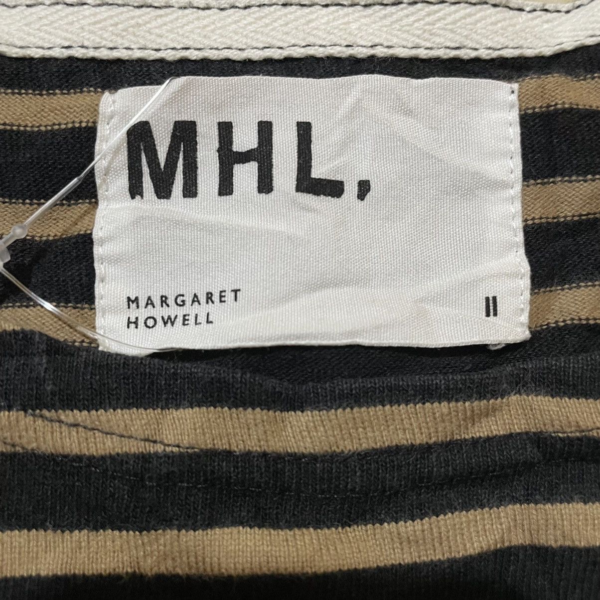 Margaret Howell MHL. Margaret Howell Striped Cotton Jersey Tee Size M / US 6-8 / IT 42-44 - 7 Thumbnail