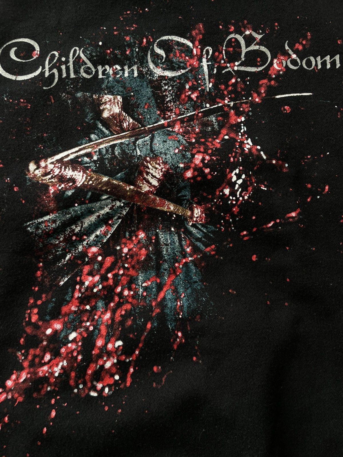 Band Tees Vintage 00’s Children of Bodom "Bloodrunk" Hoodie Band Metal Size US M / EU 48-50 / 2 - 6 Thumbnail