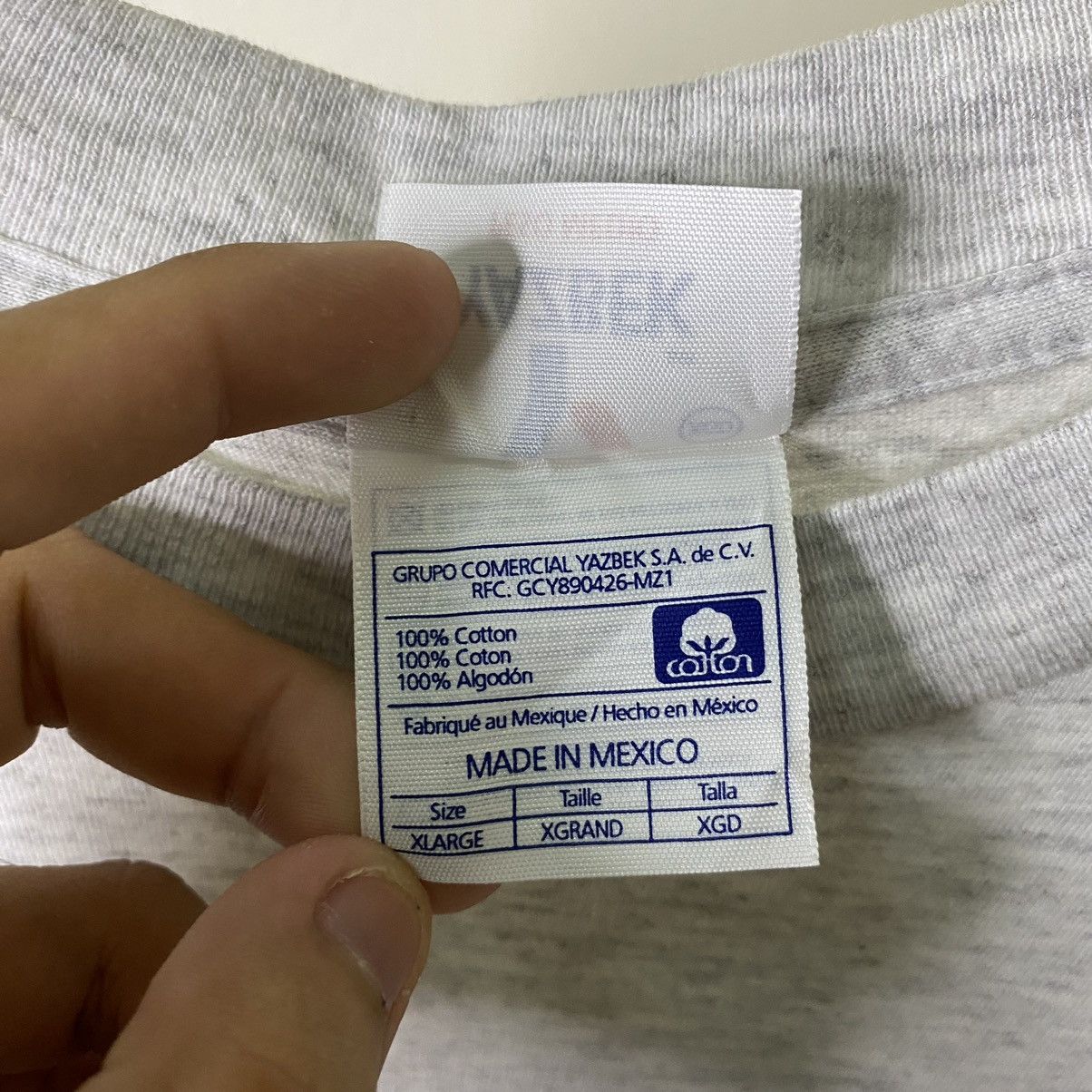 Vintage Vintage 1990s Santiago Papasquiaro Mexico City Tee Size US L / EU 52-54 / 3 - 4 Thumbnail