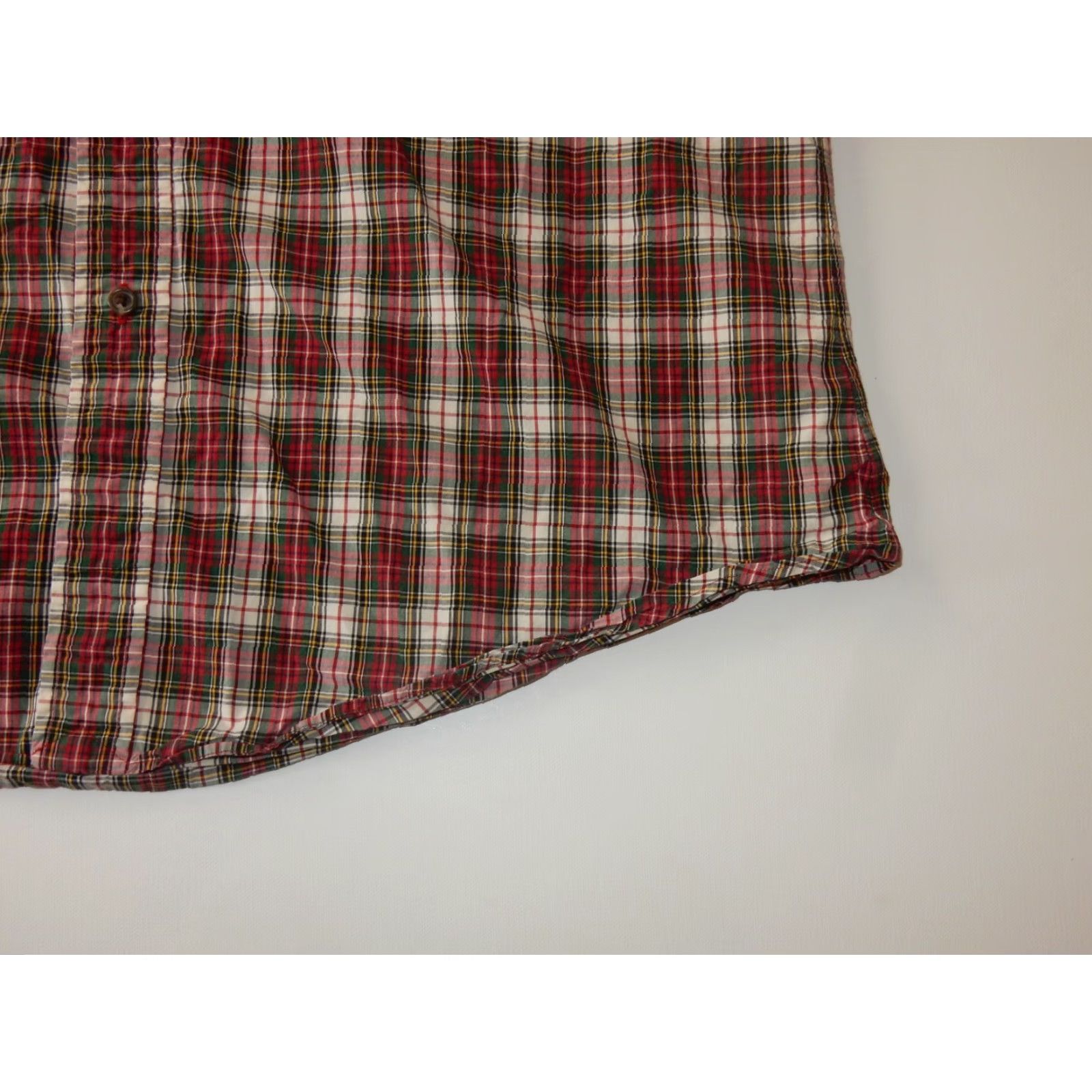 Polo Ralph Lauren Polo Ralph Lauren Shirt Button-Front Men XL Red Plaid Long Sleeve Cotton Custom Fit Size US XL / EU 56 / 4 - 3 Thumbnail