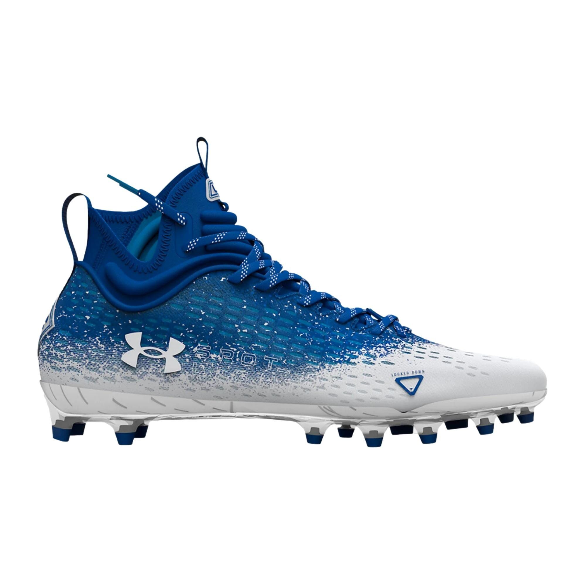 Under Armour Spotlight Lux MC 2.0 Blue / White 3025082-400 Size US 8.5 / EU 41-42 - 1 Thumbnail