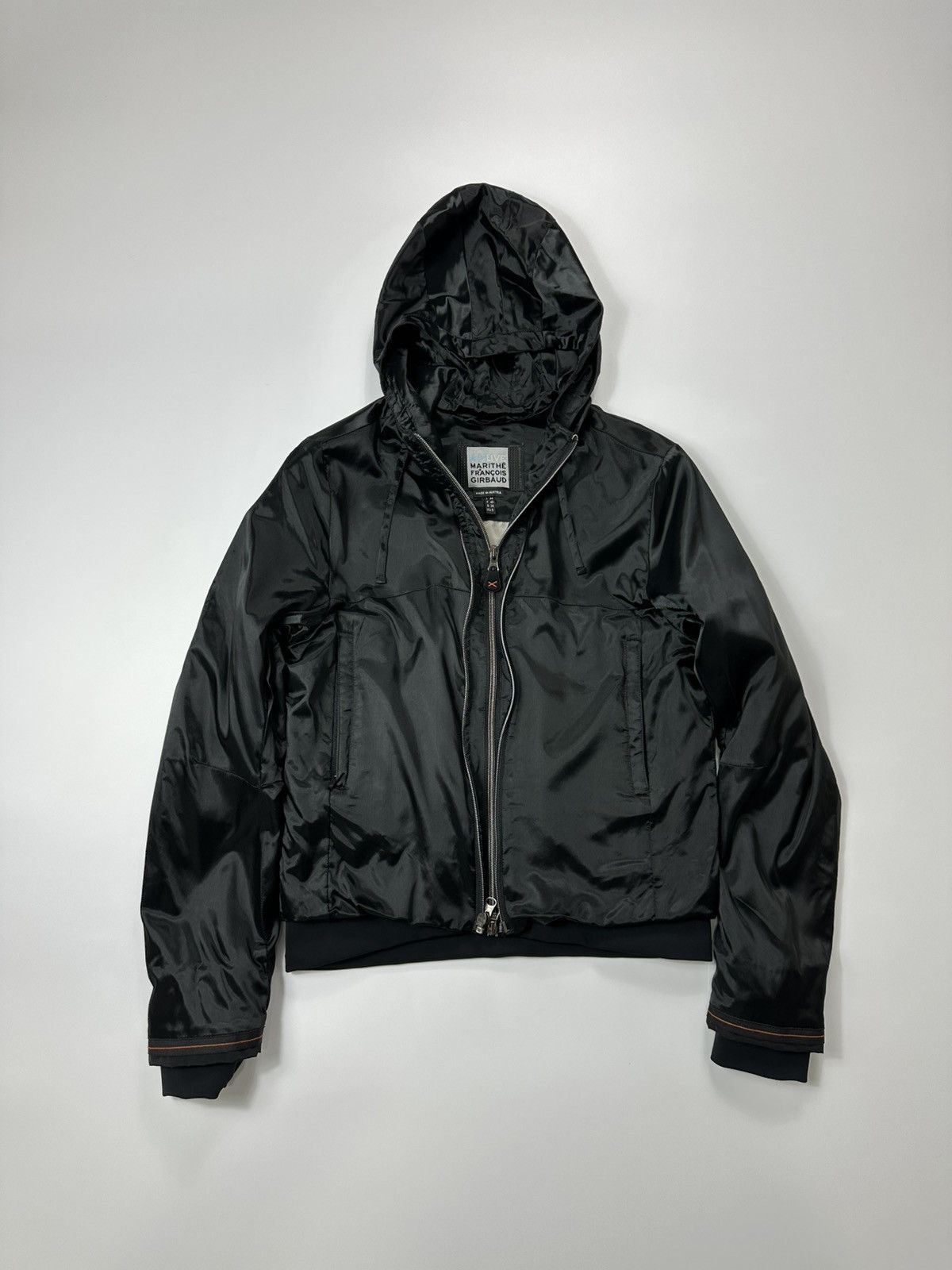 Marithe + Francois Girbaud Marithe Francois Girbaud Hooded Zip Jacket Double Zip Black Size M / US 6-8 / IT 42-44 - 1 Thumbnail