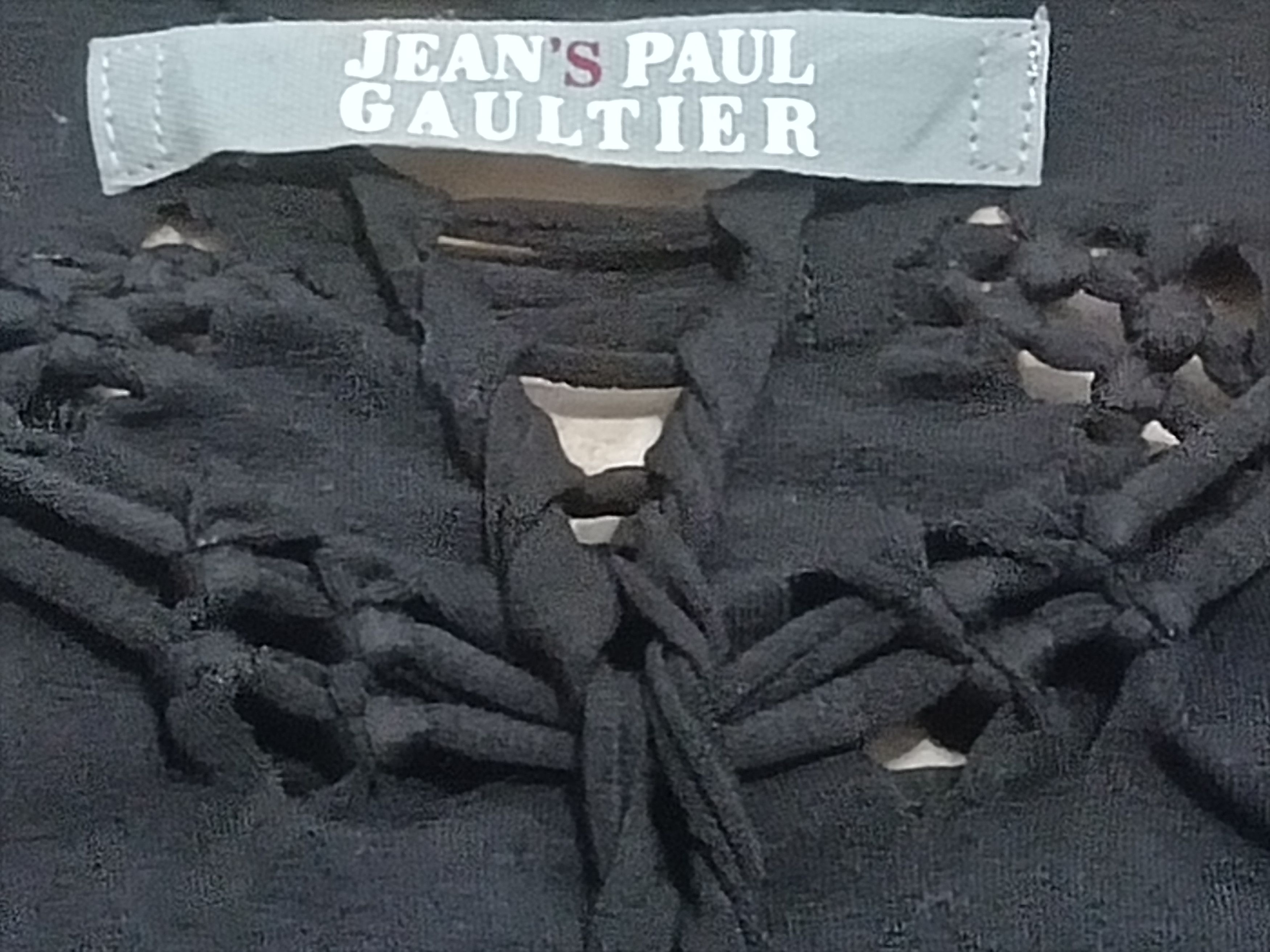 Jean Paul Gaultier JEAN PAUL GAULTIER PERFORATED BRAIDED PUNK SHIRT Size S / US 4 / IT 40 - 7 Thumbnail