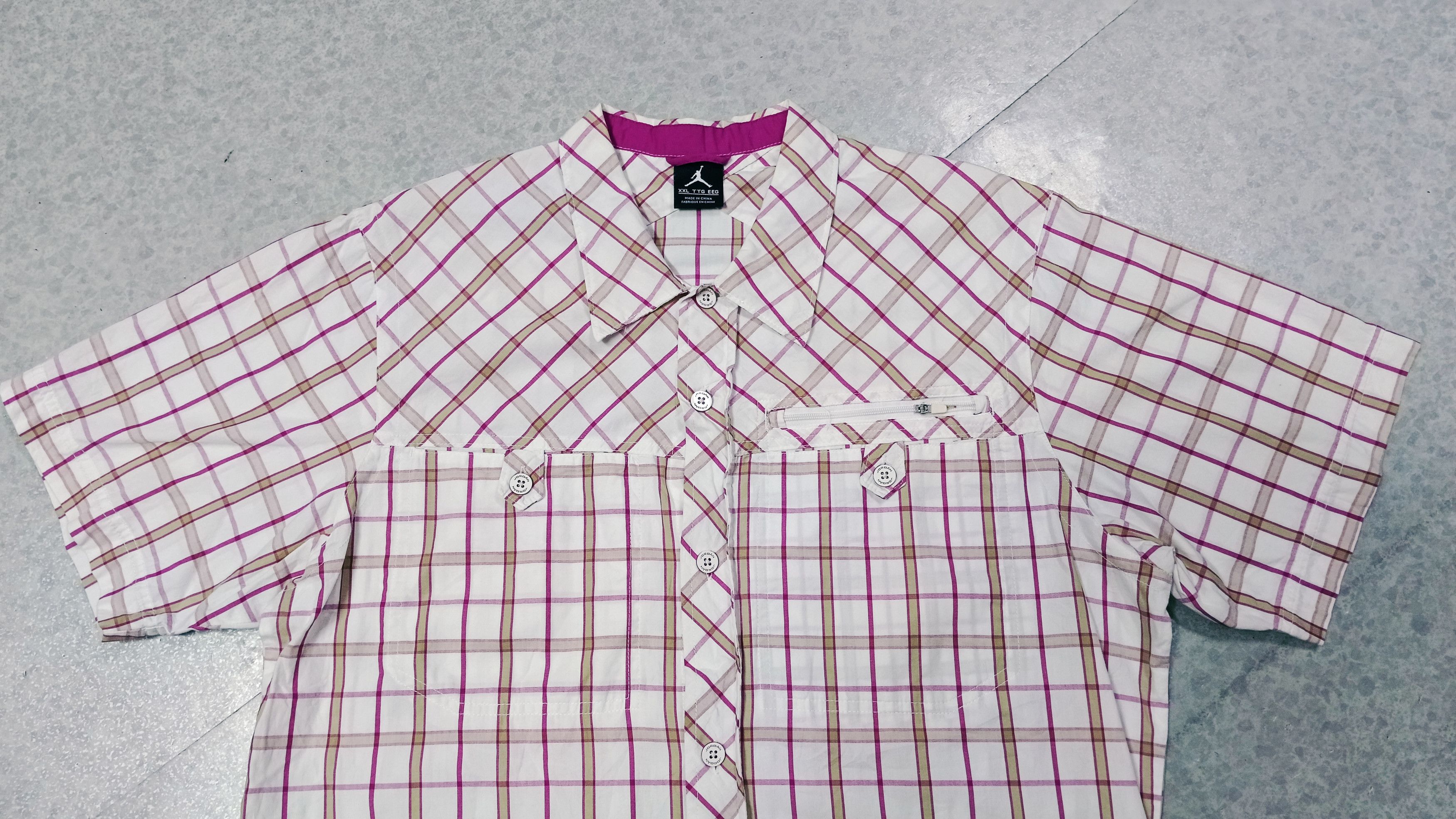 Nike Nike Air Jordan Button Up Shirt Size US XL / EU 56 / 4 - 4 Thumbnail
