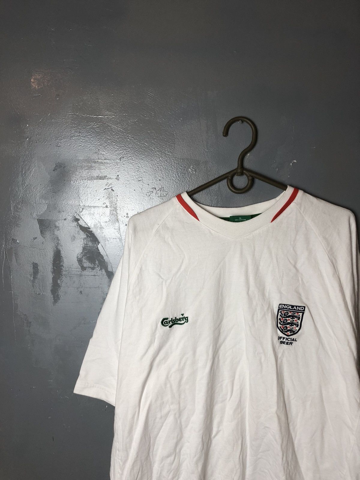 Vintage Men’s soccer t-shirt England Galsberg size Xl Size US XL / EU 56 / 4 - 2 Thumbnail