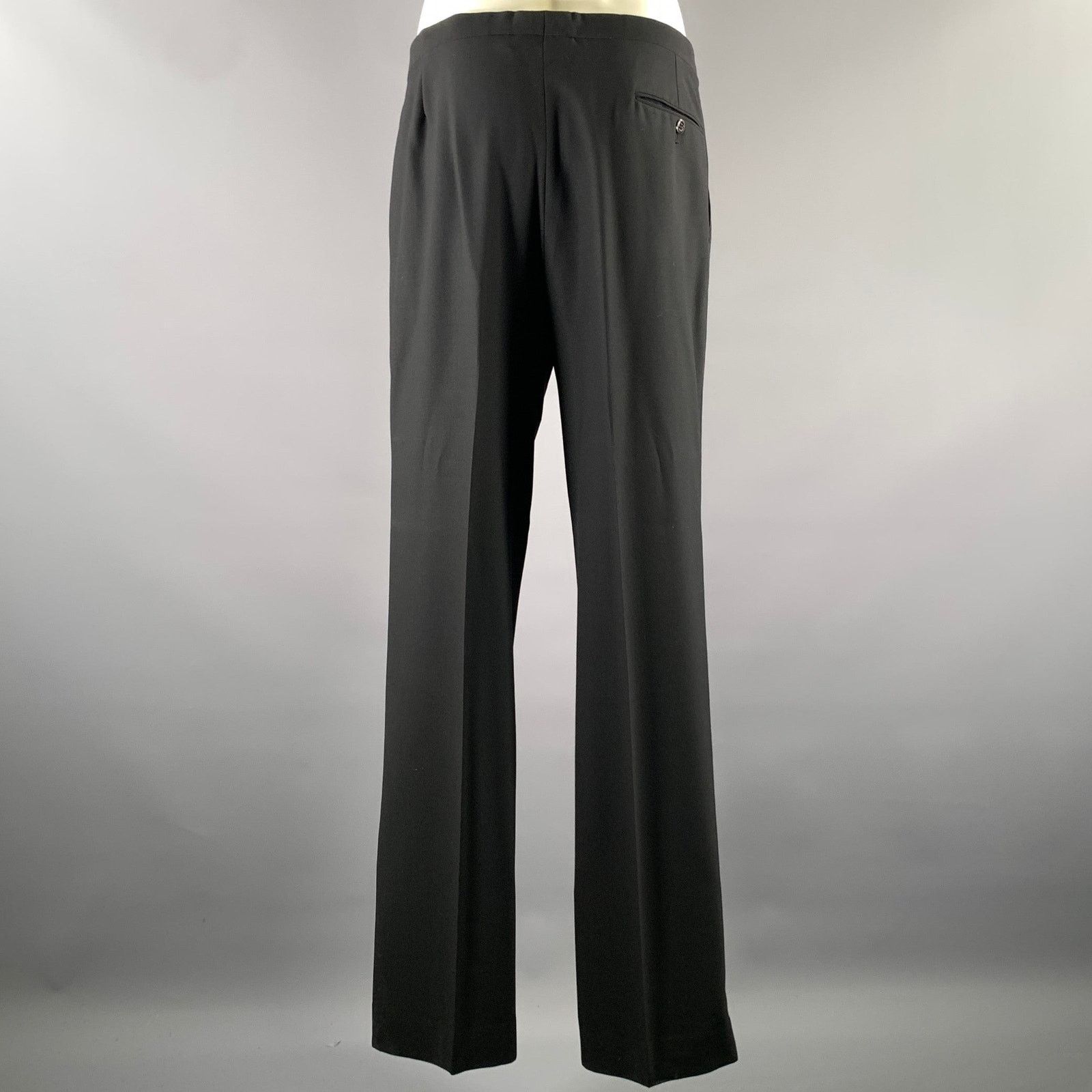 Other BARNEYS Size 38 Black Wool Notch Lapel Tuxedo Size 38R - 7 Thumbnail