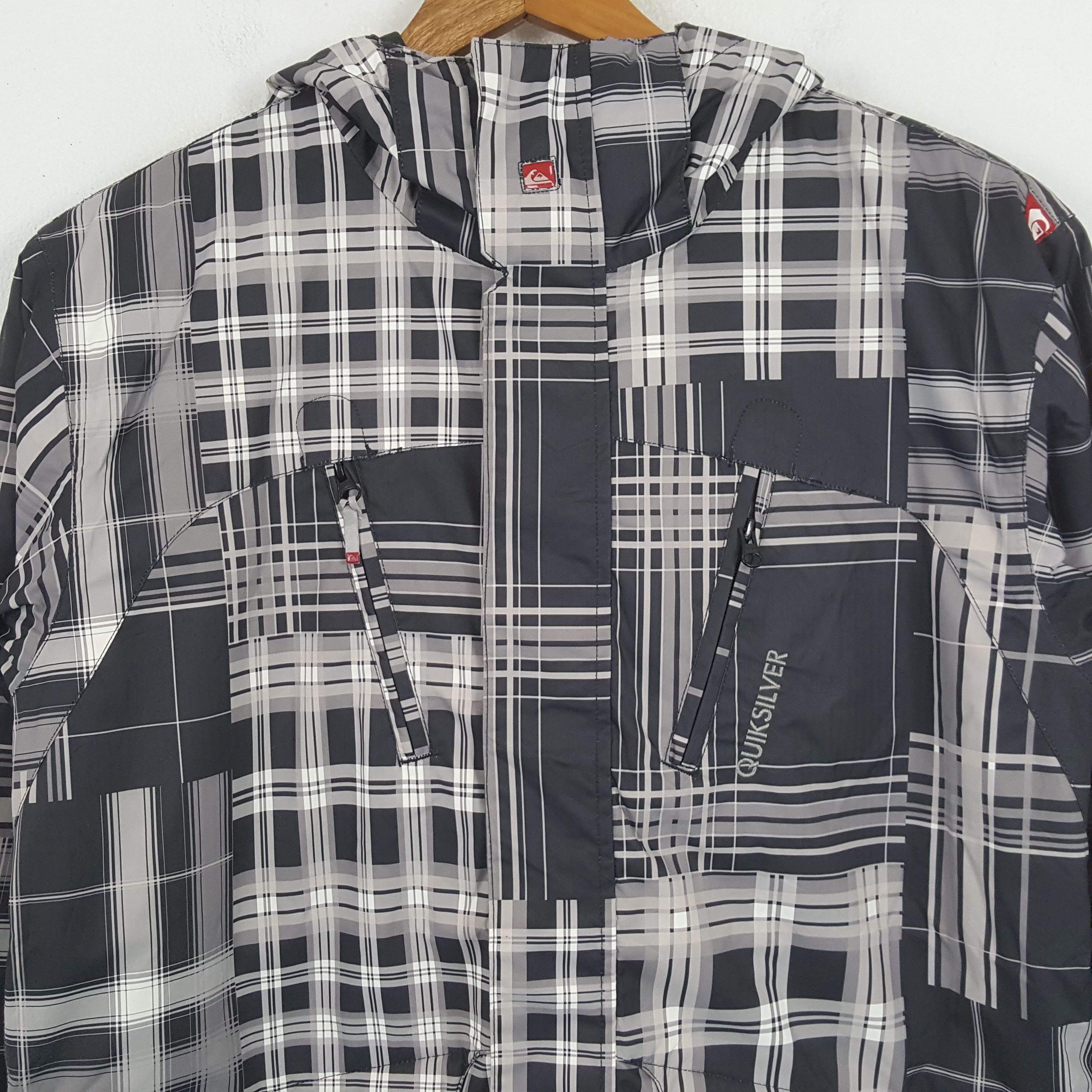 Quiksilver × Vintage Vintage QUIKSILVER Surfing Style Jacket Hoodies Size US L / EU 52-54 / 3 - 2 Thumbnail