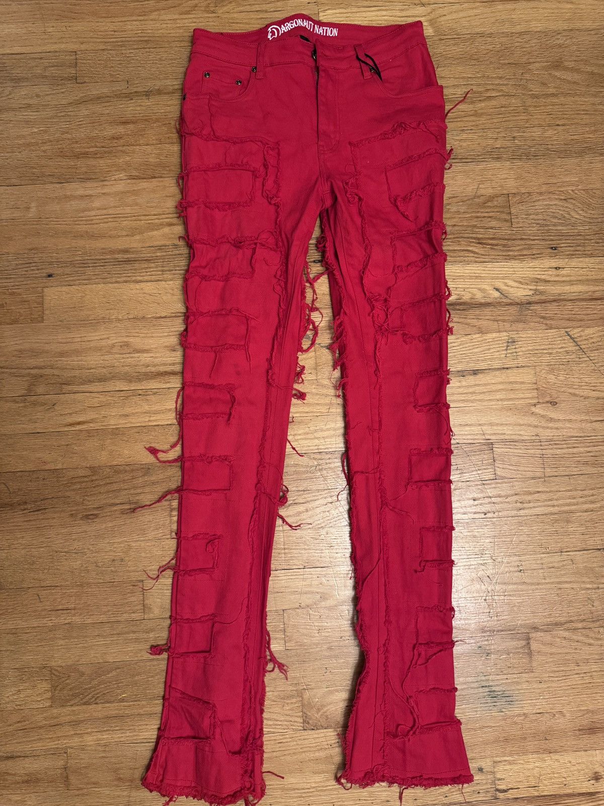 Other Stacked denim red Size US 32 / EU 48 - 1 Thumbnail