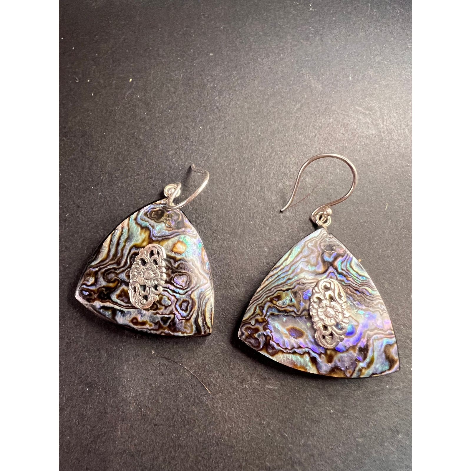 Other NEW Abalone shell sterling silver dangle earrings Size ONE SIZE - 3 Thumbnail