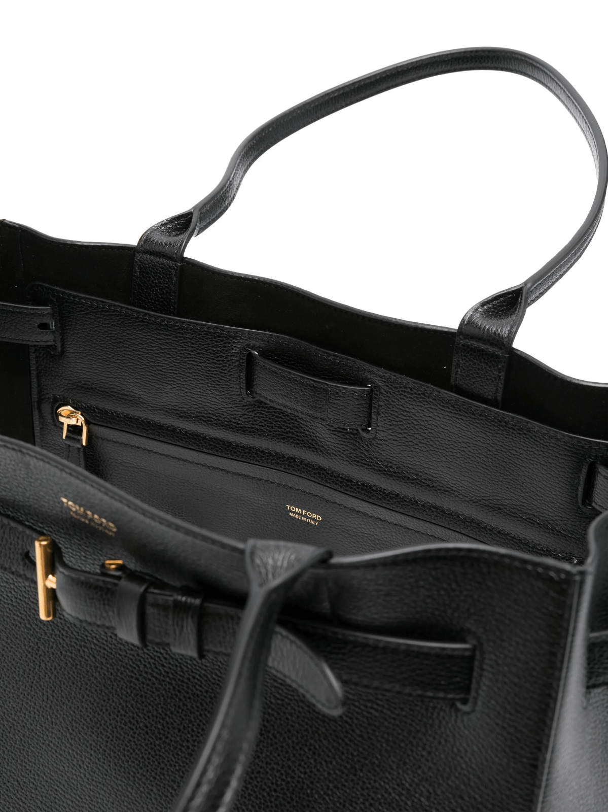 Tom Ford TOM FORD Audrey Black Grain Leather Tote Authentic Size ONE SIZE - 4 Thumbnail