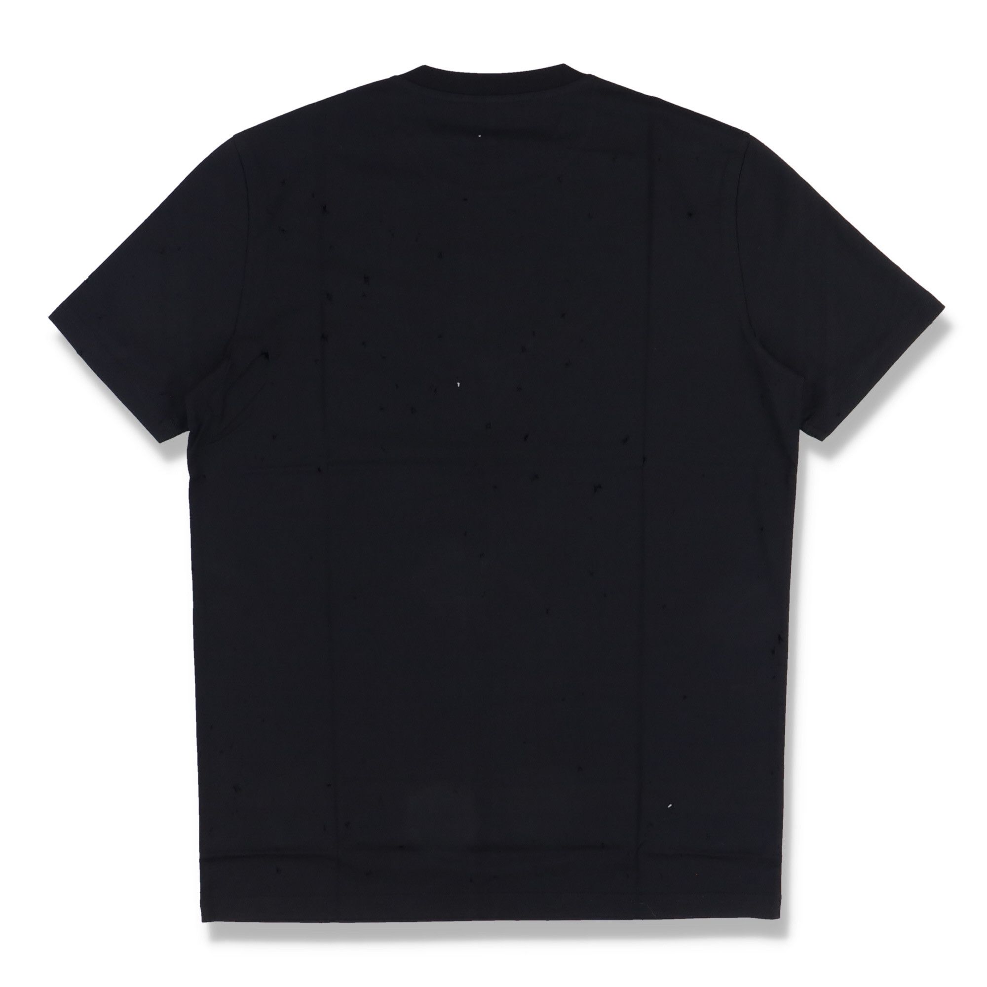 Givenchy Black Distressed Gold Blurred Logo T-Shirt Size S / US 4 / IT 40 - 9 Thumbnail